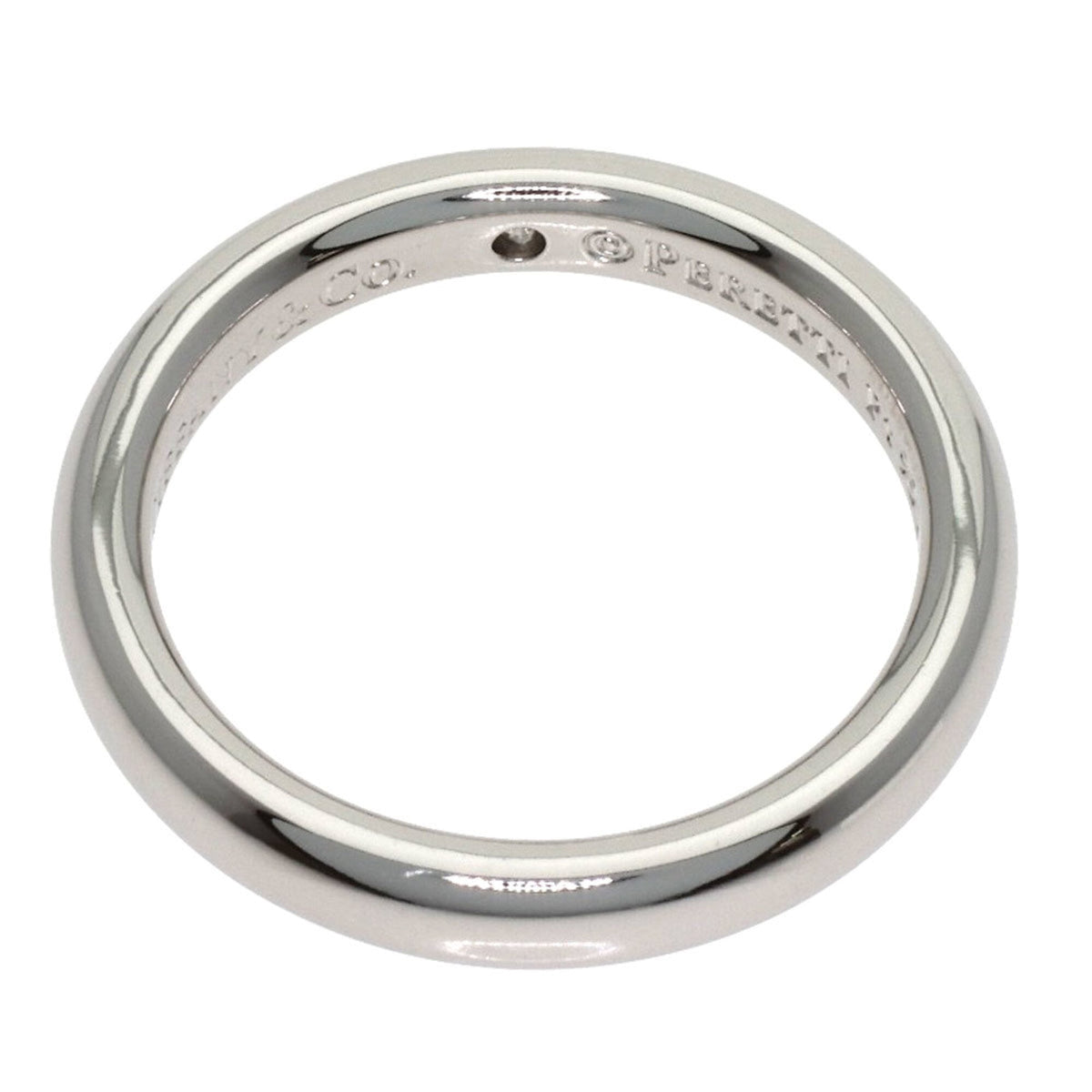 Tiffany Platinum 950 Band Ring (Pre-Owned)