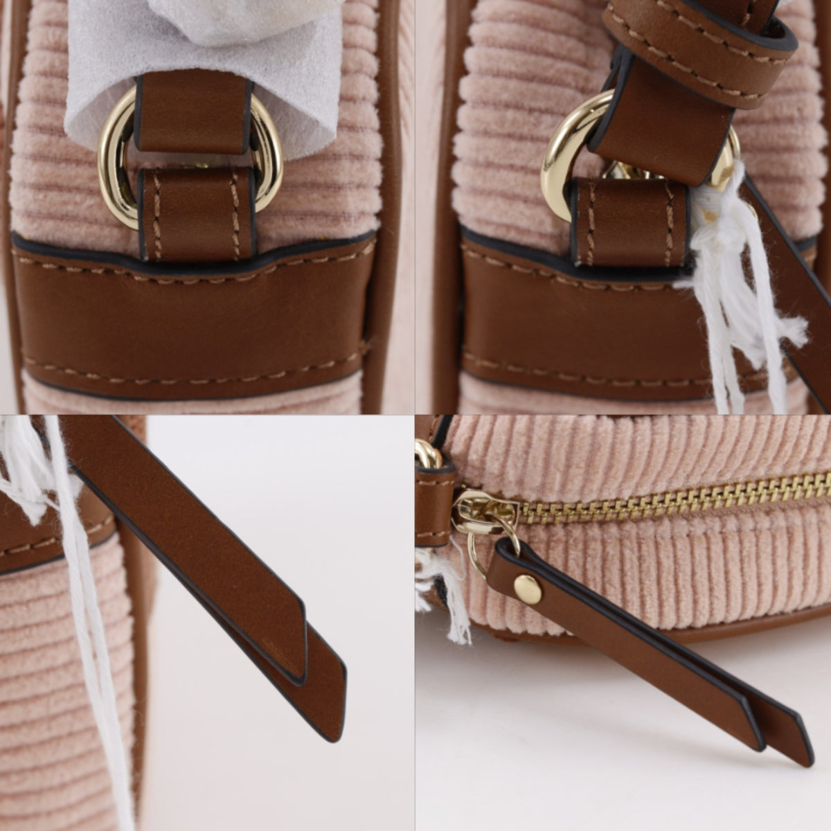 Chloé Pink Cord Shoulder Bag (Pre-Owned)