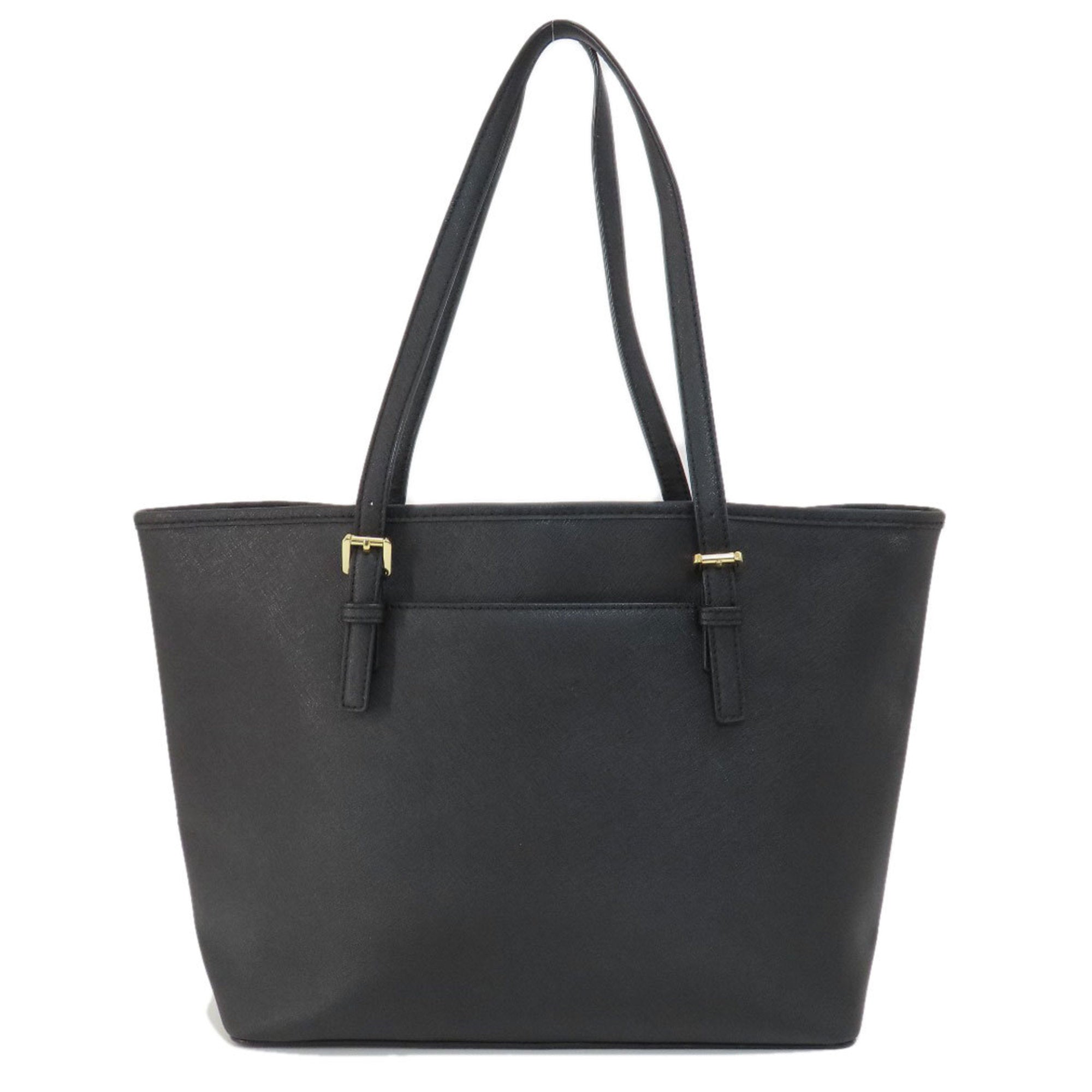 Michael Kors Black Pvc Tote Bag (Pre-Owned)