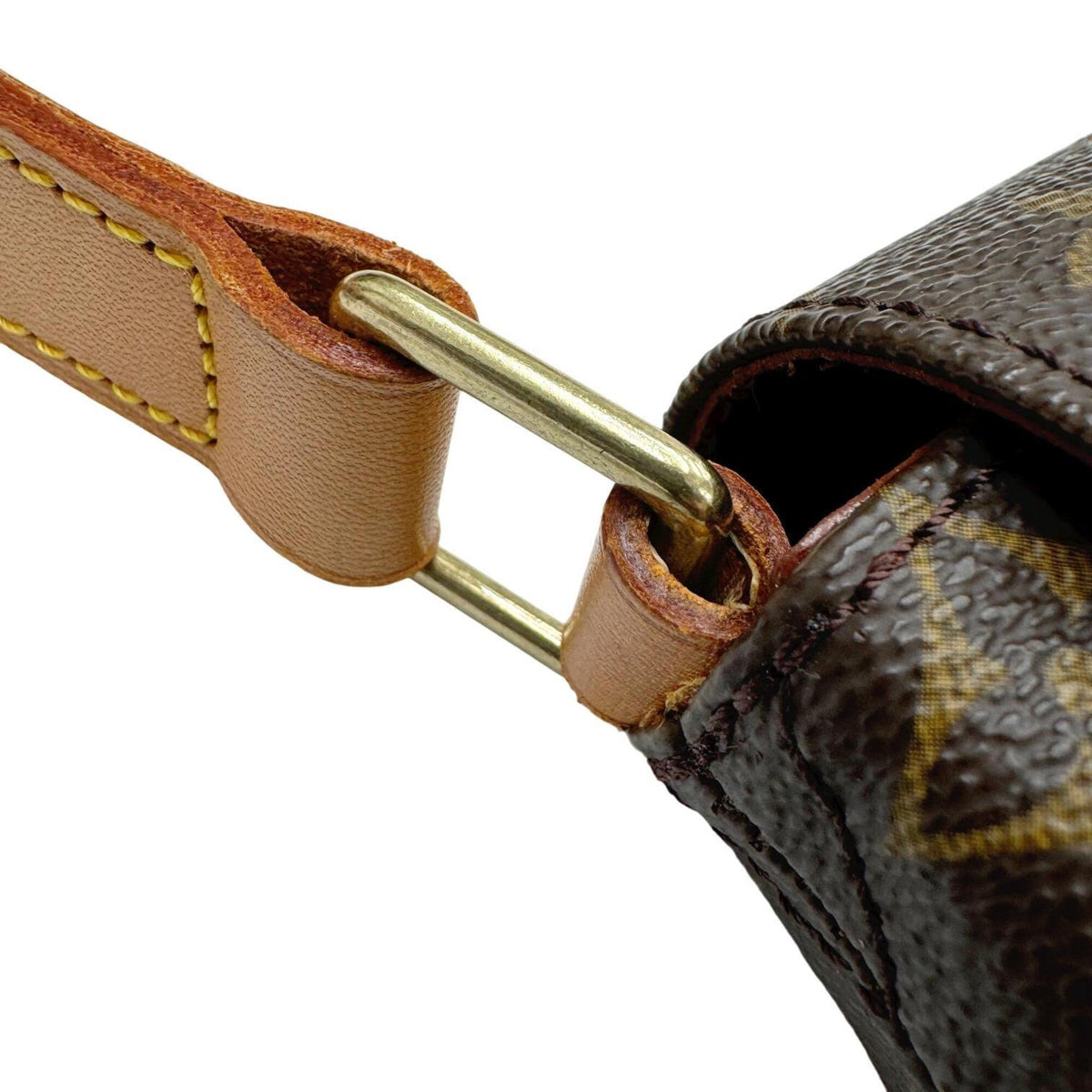 Louis Vuitton Brown Monogram Shoulder Bag (Pre-Owned)