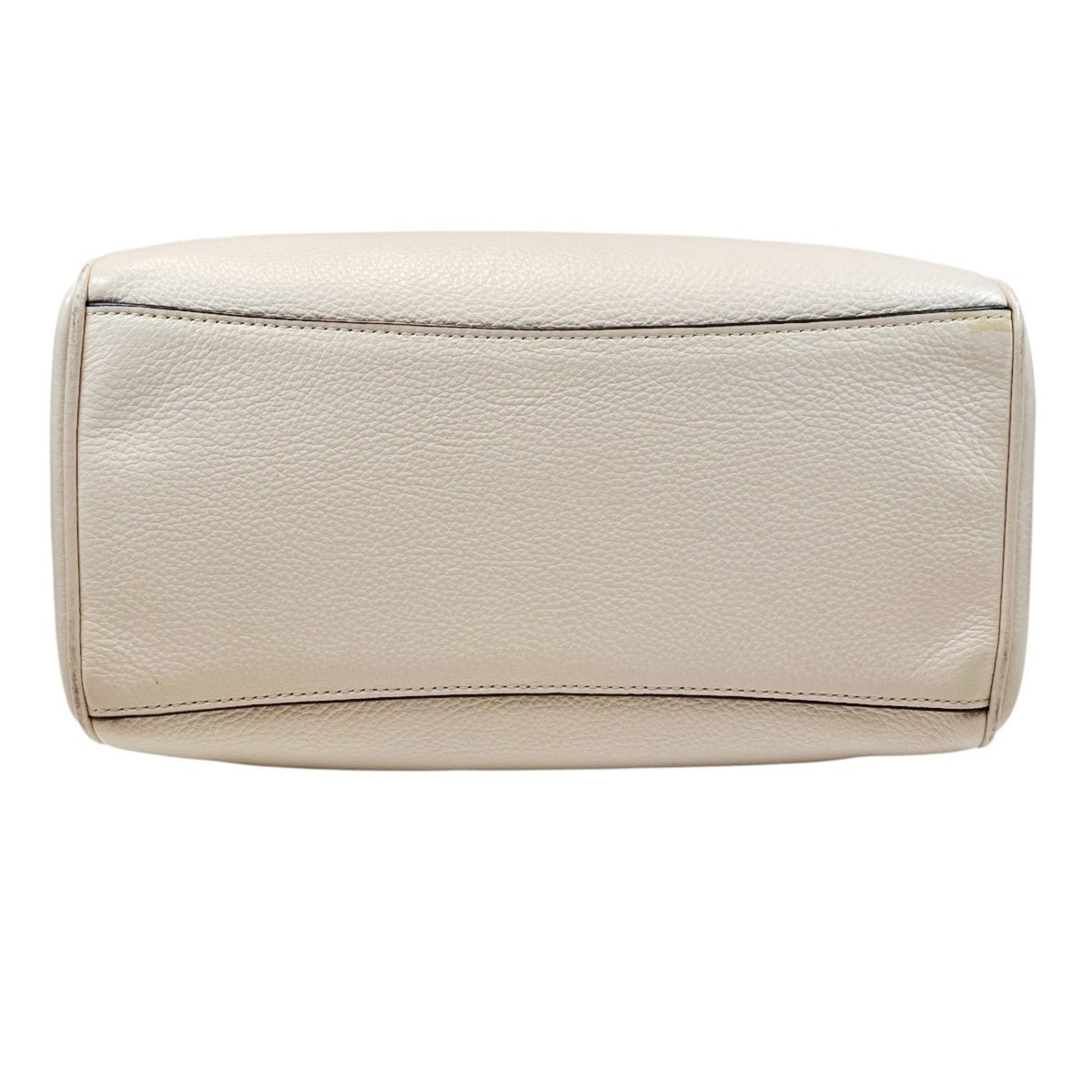 Coach White Leather Handbag (Pre-Owned)