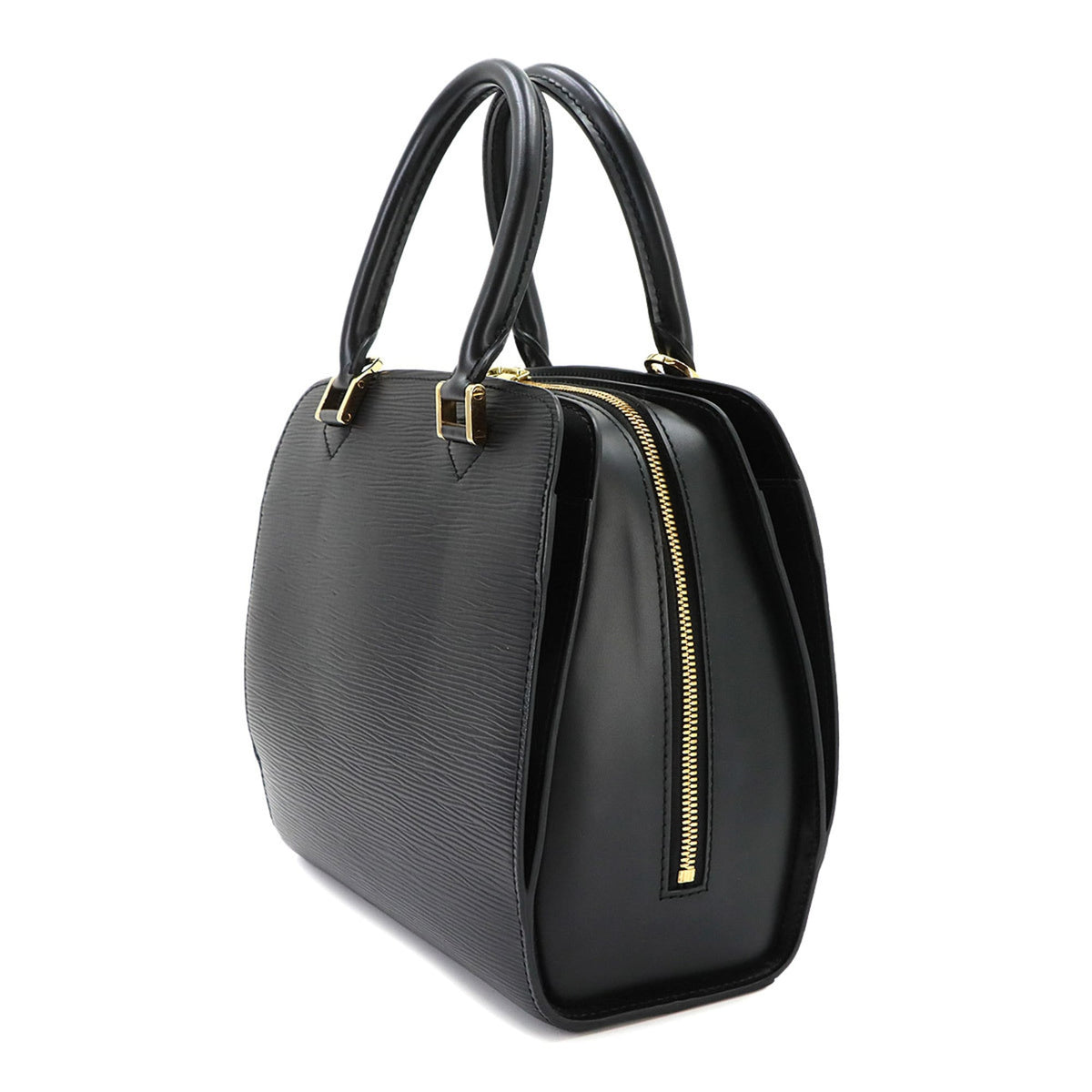 Louis Vuitton Noir Epi Leather Handbag (Pre-Owned)