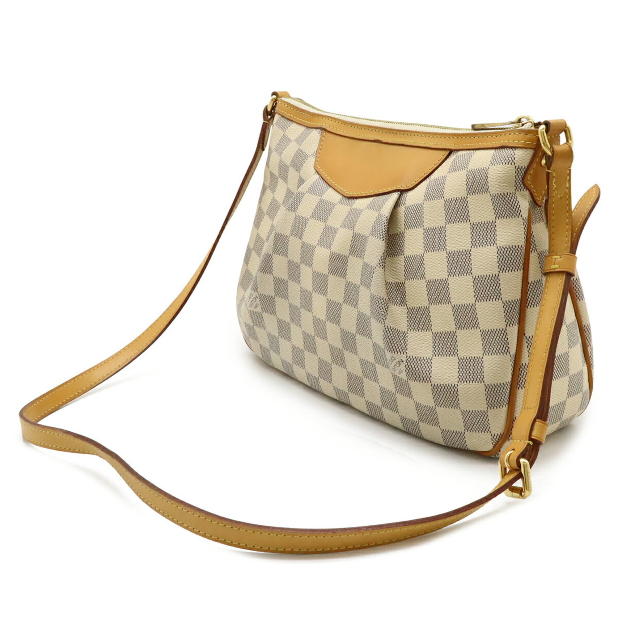 Louis Vuitton Ivory Canvas Shoulder Bag (Pre-Owned)