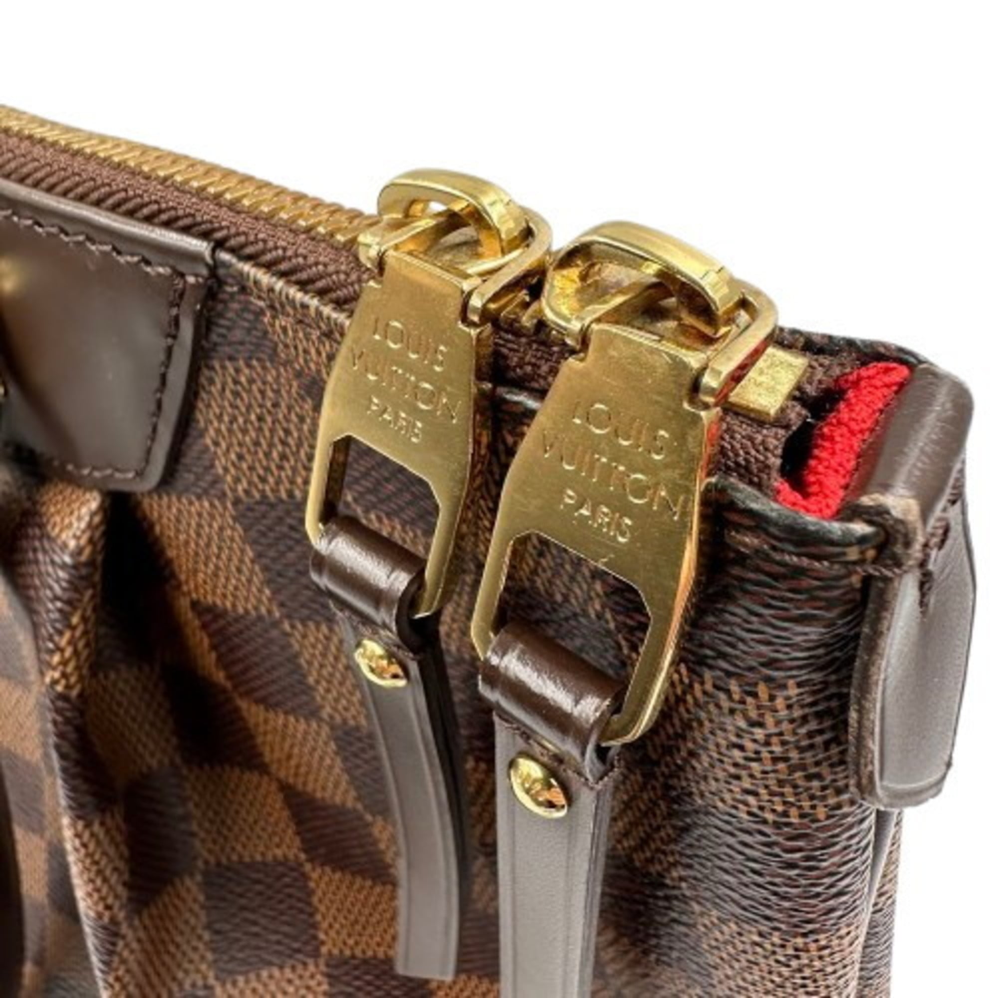 Louis Vuitton Damier Brown Pvc Tote Bag (Pre-Owned)