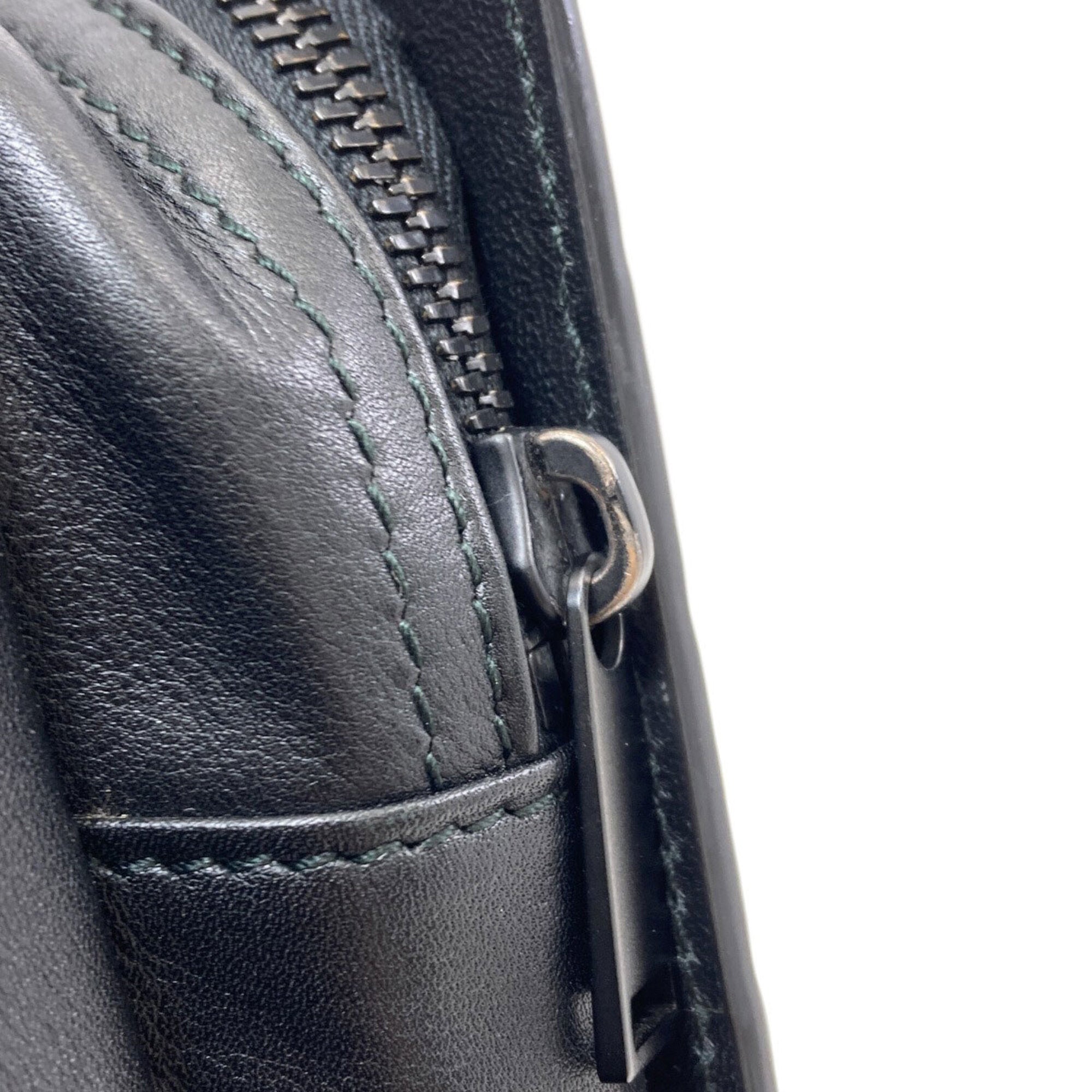 Bottega Veneta Black Leather Tote Bag (Pre-Owned)