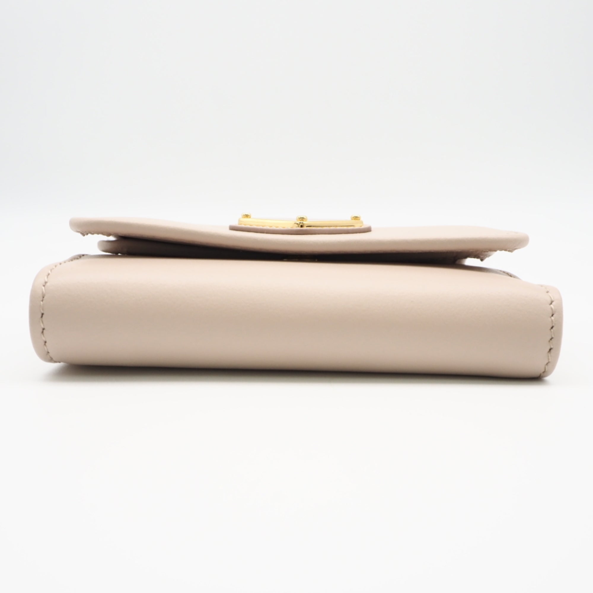 Prada Pink Leather Wallet (Tri-Fold) (Pre-Owned)