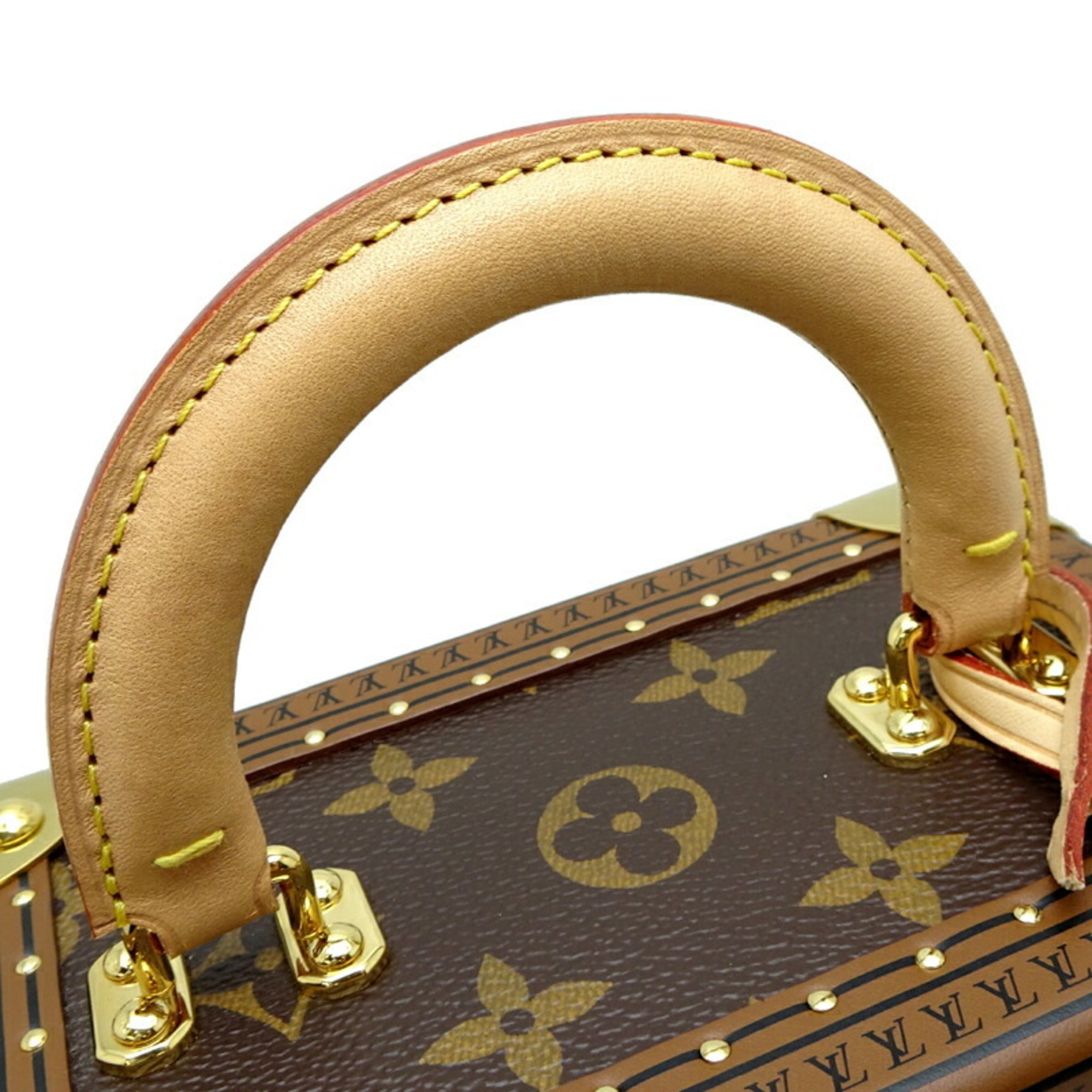 Louis Vuitton Brown Monogram Handbag (Pre-Owned)