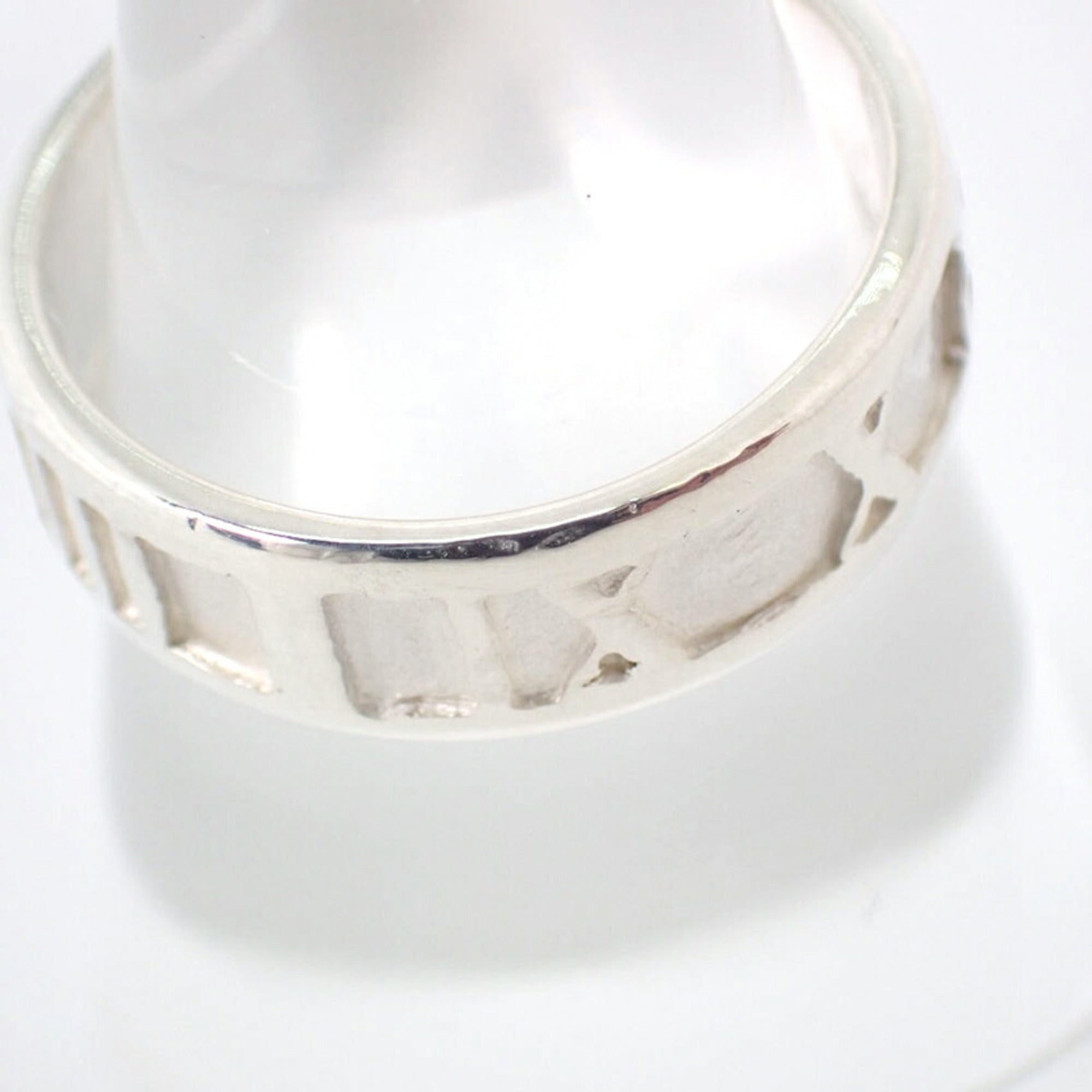 Tiffany Sterling Silver 925 Band Ring (Pre-Owned)