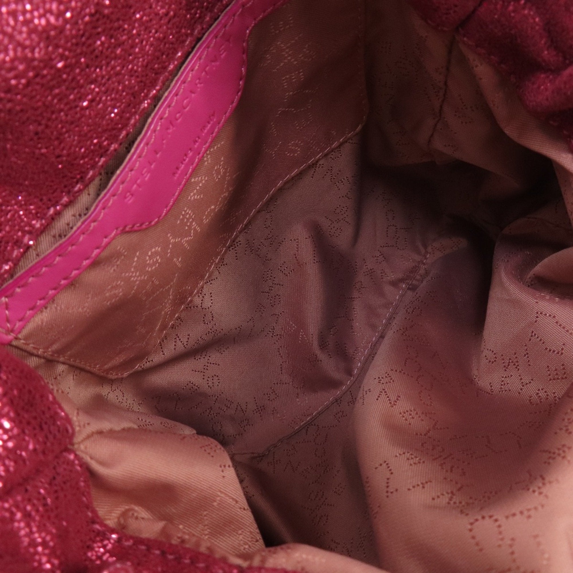 Stella Mccartney Pink Polyester Handbag (Pre-Owned)