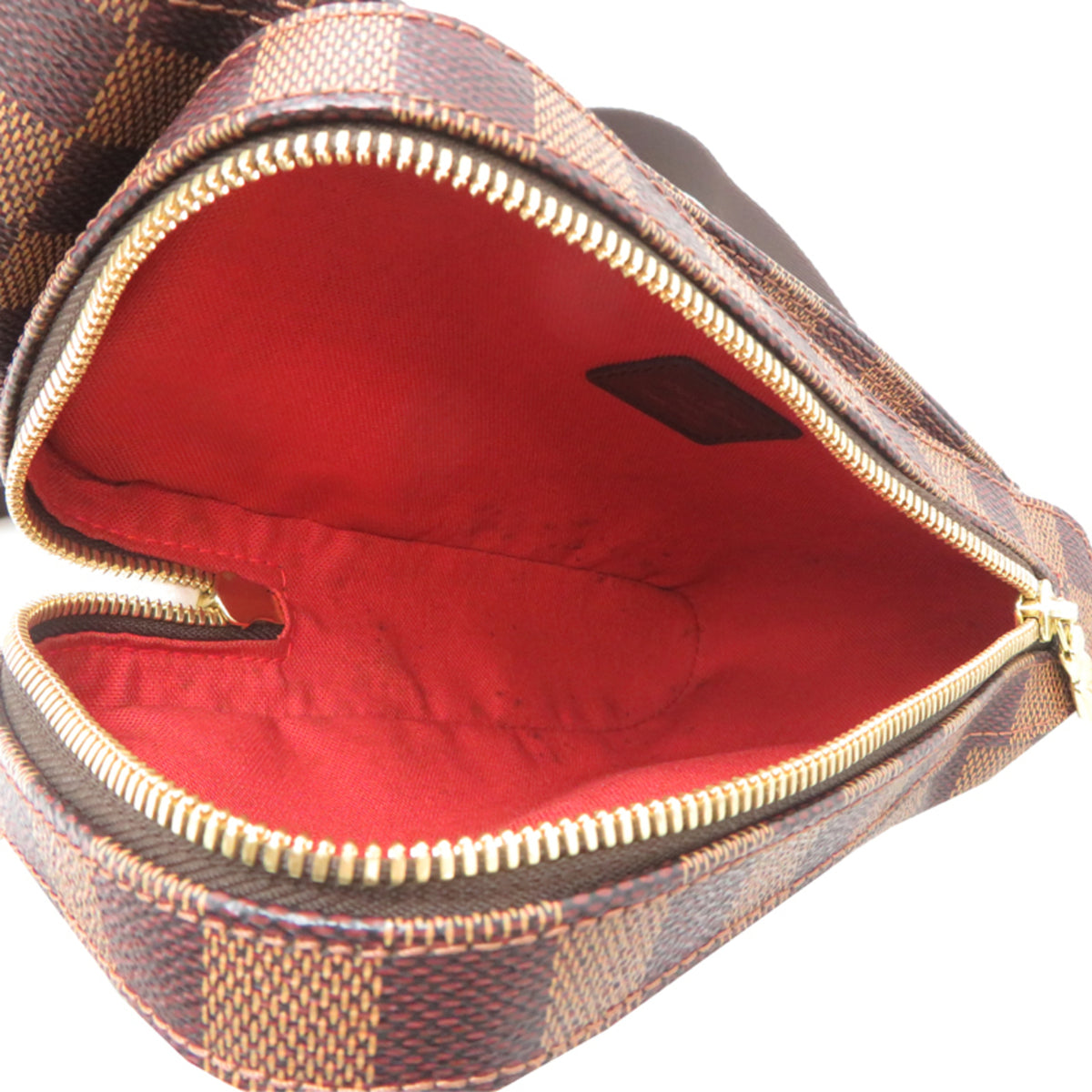 Louis Vuitton Brown Damier Canvas Sling Bag (Pre-Owned)