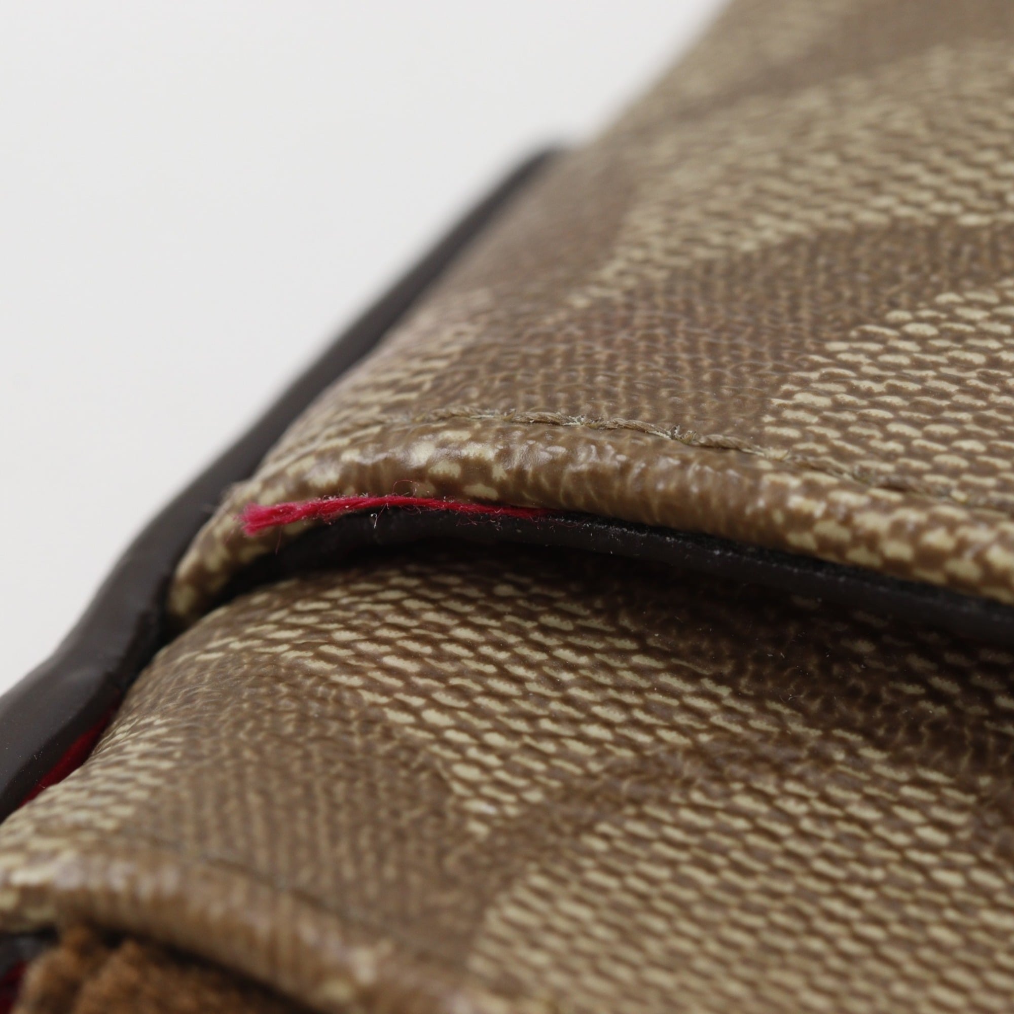 Coach Signature Brown Signature Line Shoulder Bag (Pre-Owned)