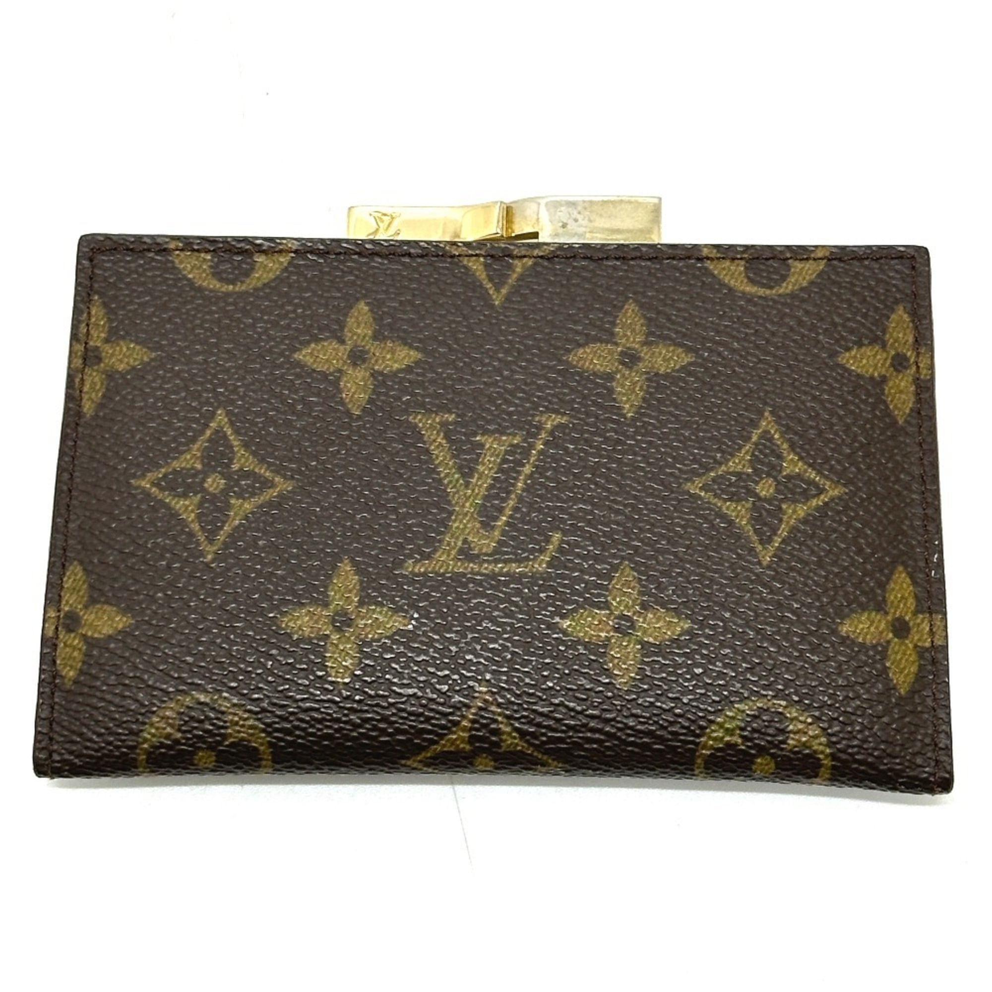 Louis Vuitton Brown Monogram Monogram Wallet (Bi-Fold) (Pre-Owned)