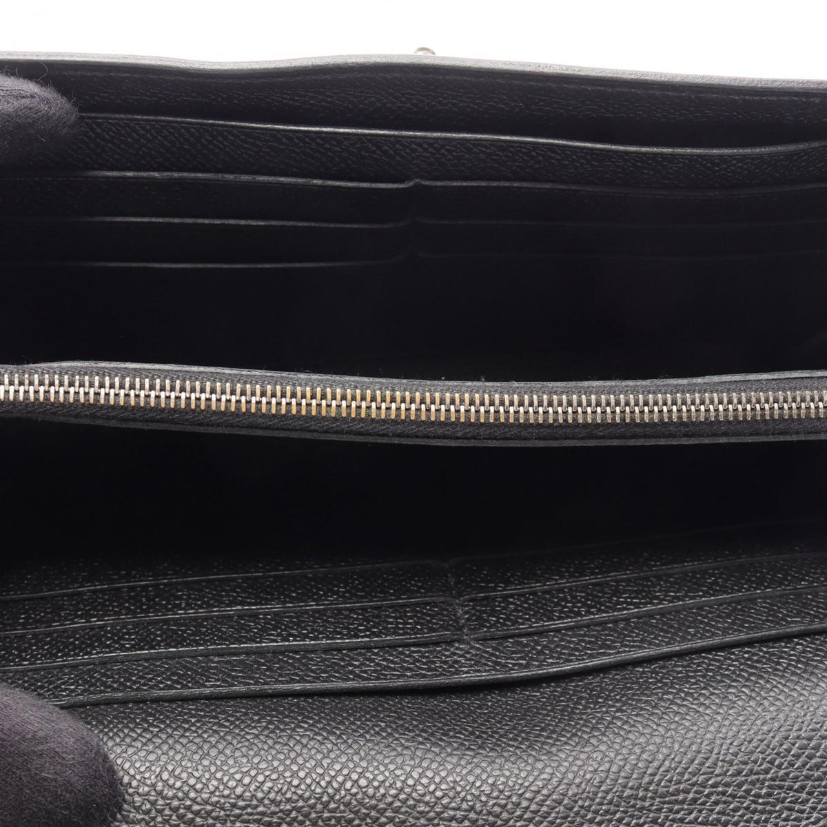 Hermes Black Epsom Leather Wallet (Bi-Fold) (Pre-Owned)