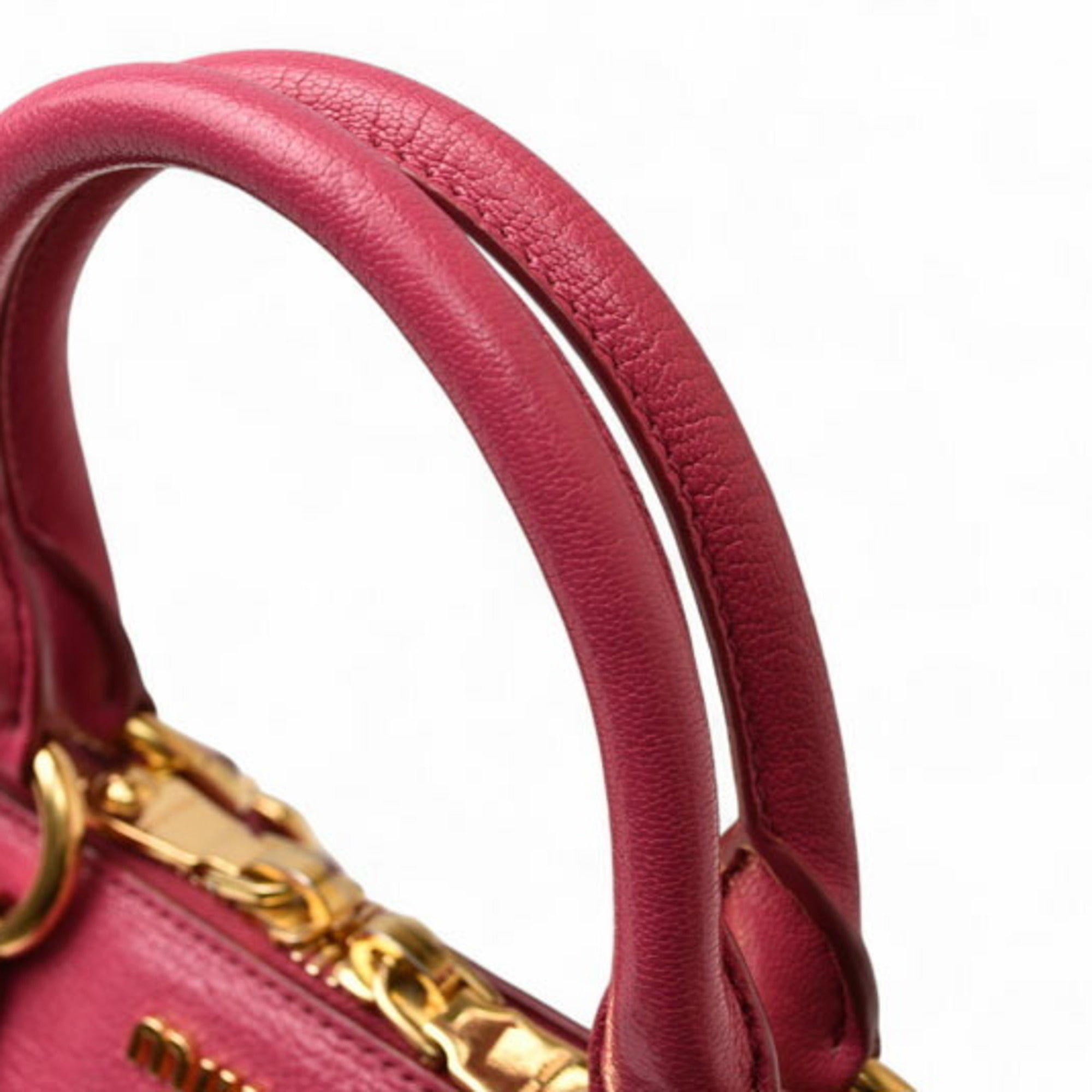 Miu Miu Pink Handbag Shoulder Bag (Pre-Owned)