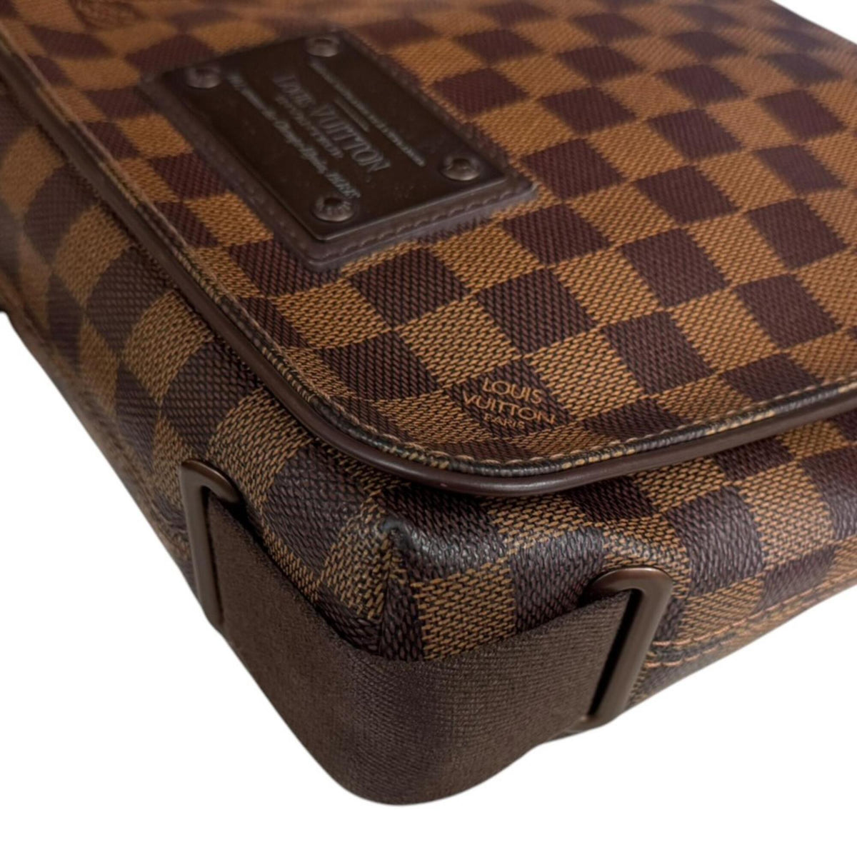 Louis Vuitton Damier Brown Damier Canvas Handbag Shoulder Bag (Pre-Owned)