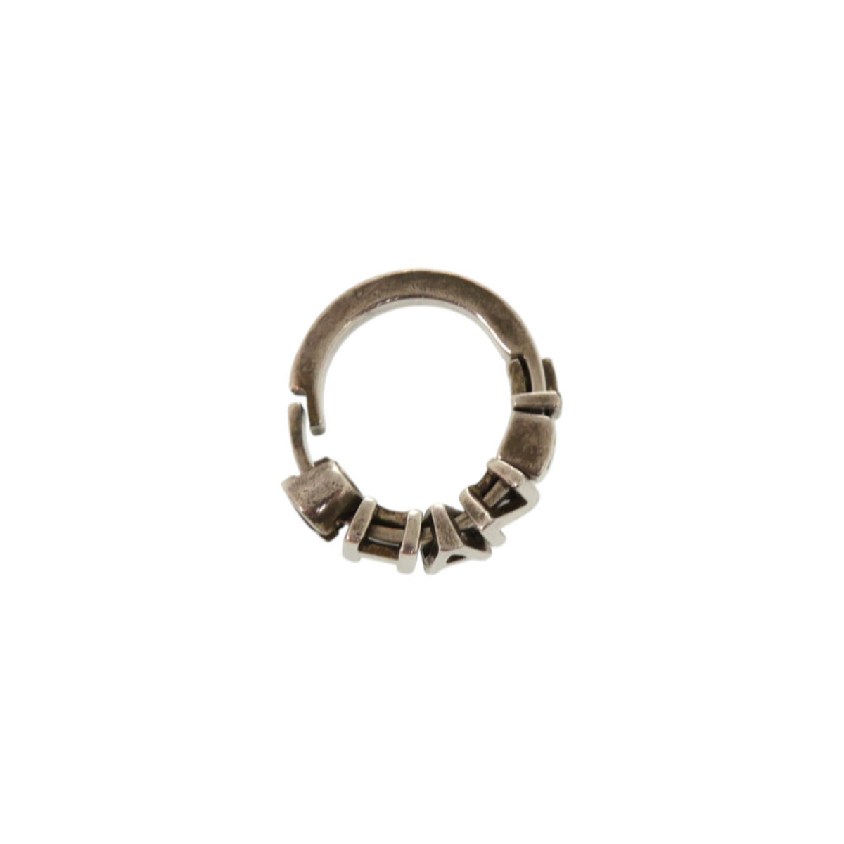 Chanel Silver Band Ring (Pre-Owned)