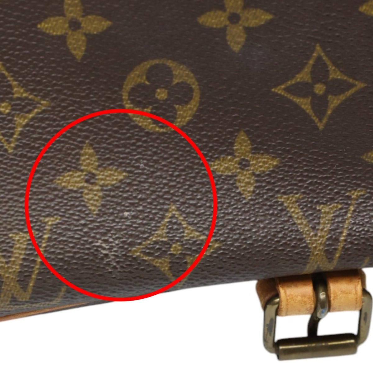Louis Vuitton Brown Monogram Monogram Shoulder Bag (Pre-Owned)