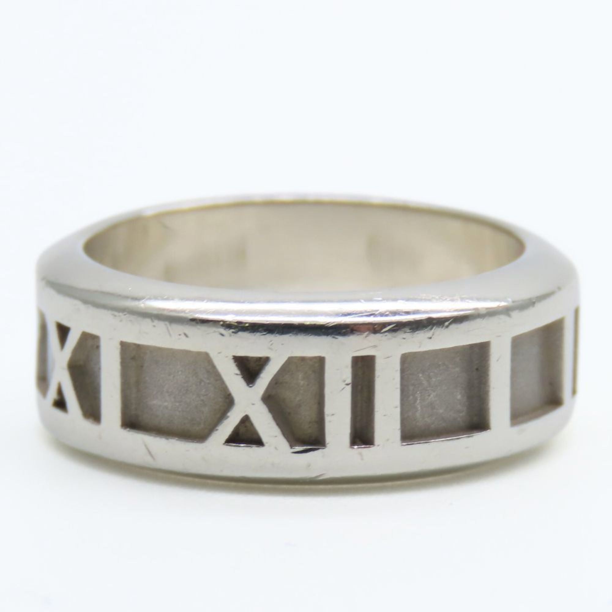 Tiffany Silver Silver 925 Band Ring (Pre-Owned)