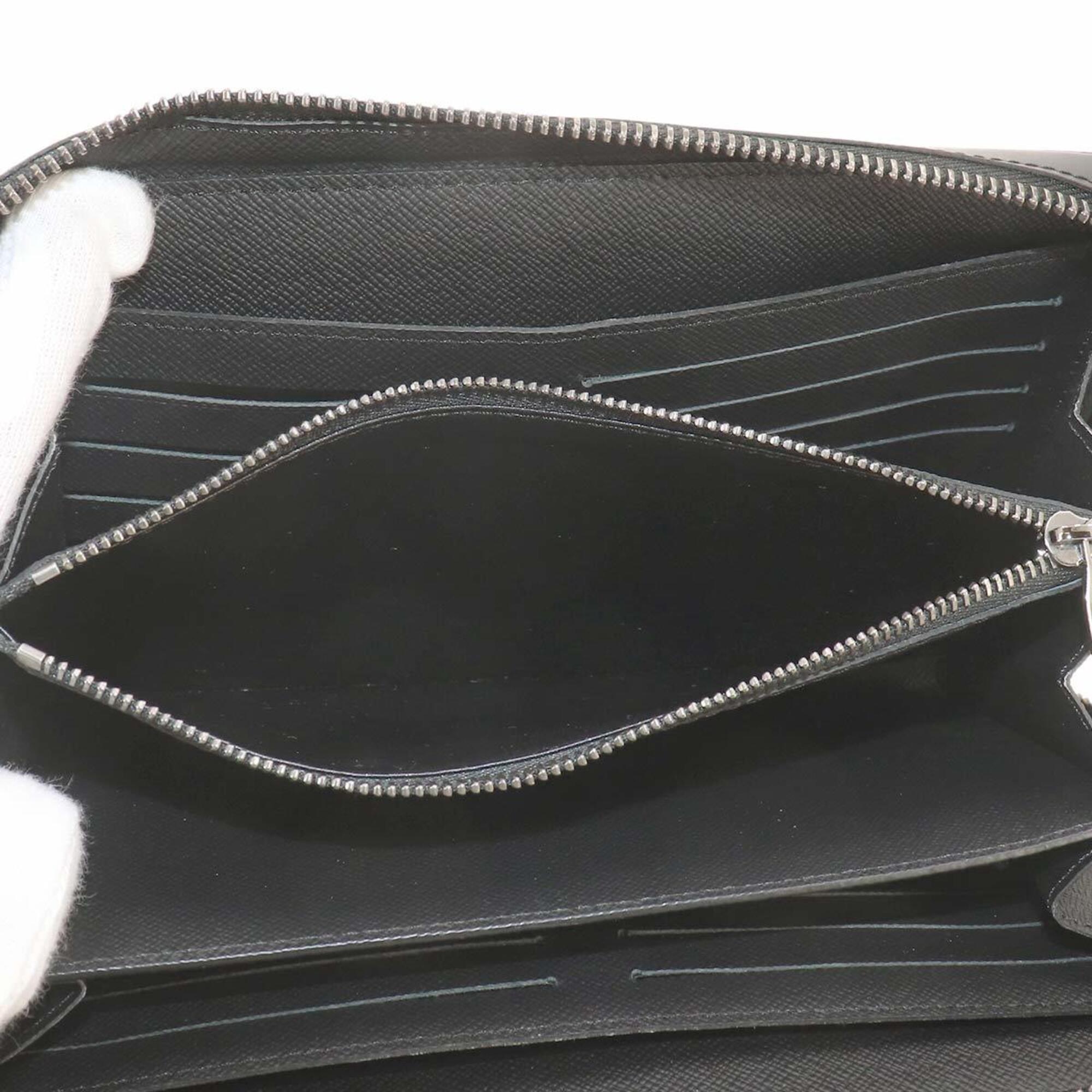 Louis Vuitton Monogram Eclipse Monogram Eclipse Canvas Long Wallet (Bi-Fold) (Pre-Owned)