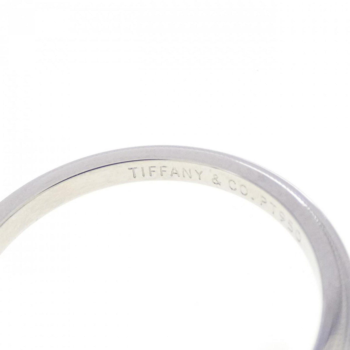 Tiffany Platinum 950 Band Ring (Pre-Owned)