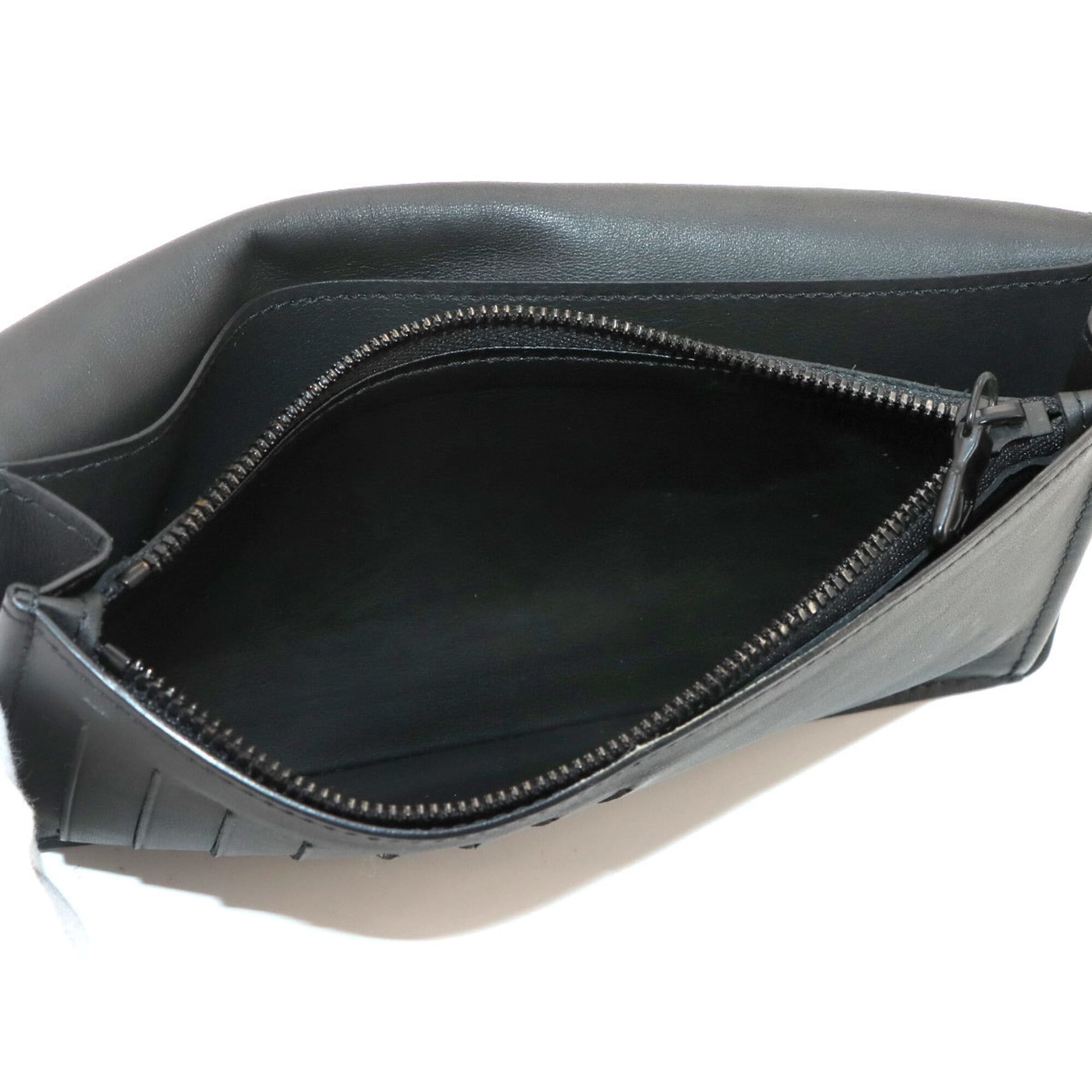 Louis Vuitton Black Monogram Shadow Long Wallet (Bi-Fold) (Pre-Owned)