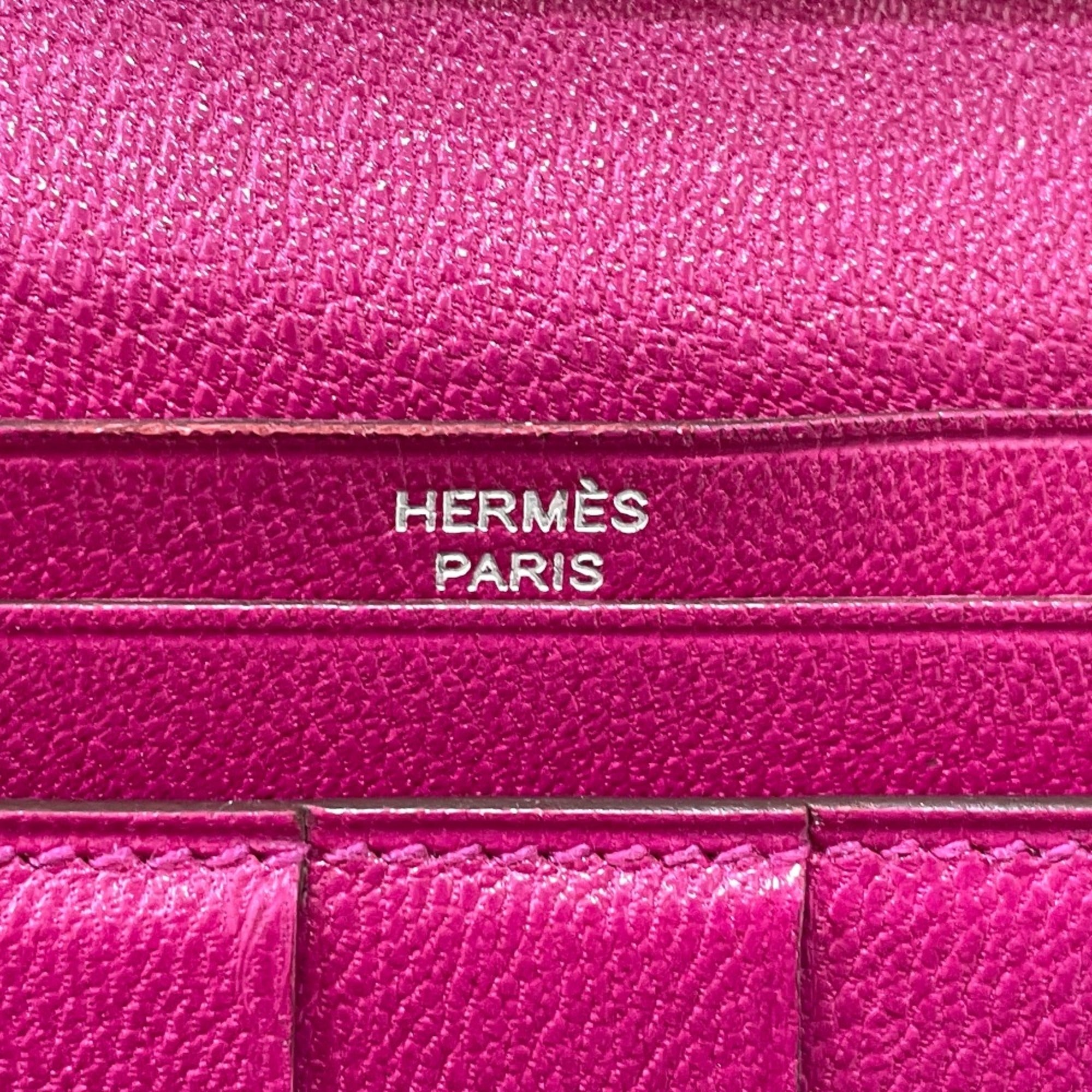 Hermes Pink Other Long Wallet (Bi-Fold) (Pre-Owned)
