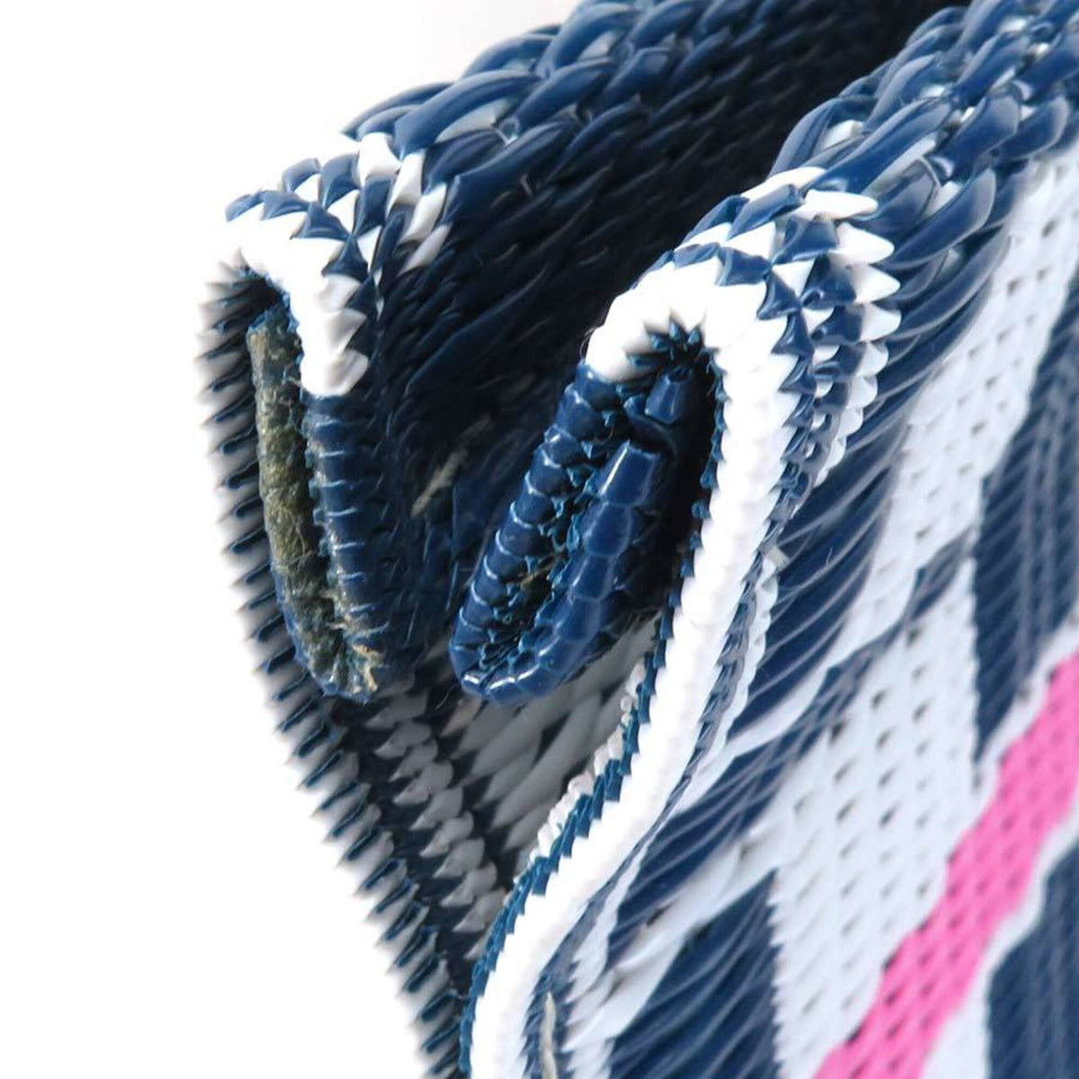Marni Navy Pink White Pvc Handbag (Pre-Owned)