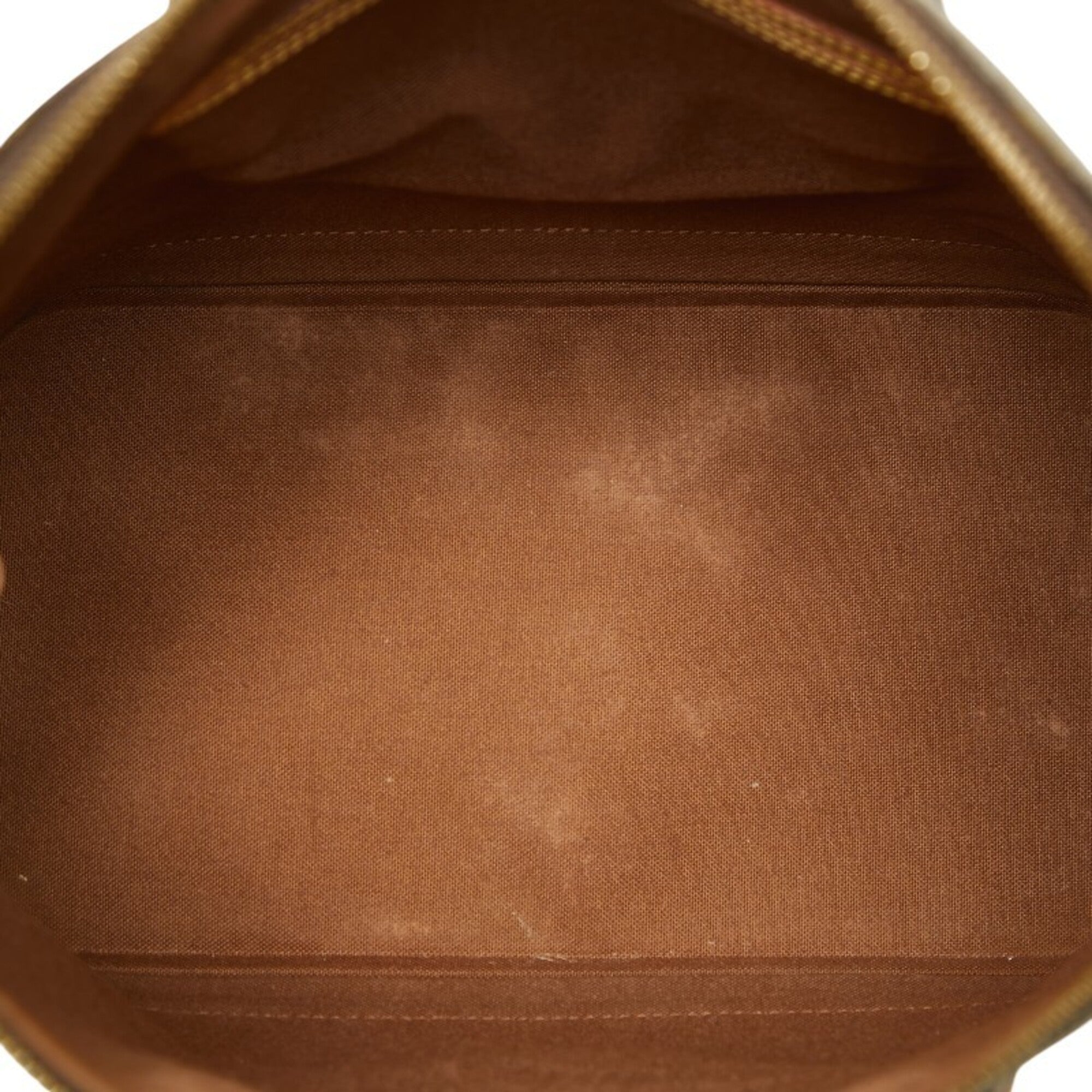 Louis Vuitton Brown Pvc Leather Handbag (Pre-Owned)