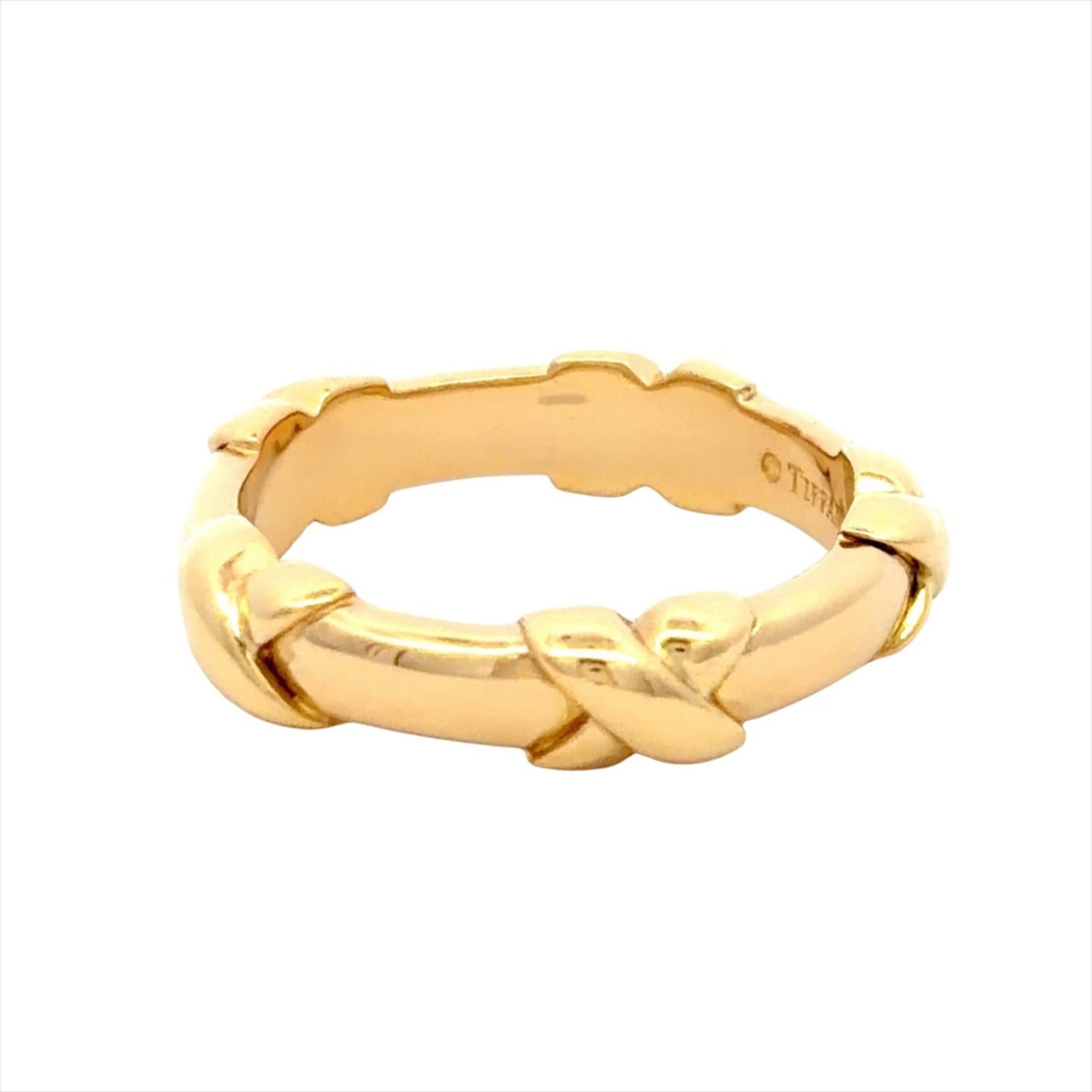 Tiffany Yellow Gold Yellow Gold (18K) Band Ring (Pre-Owned)
