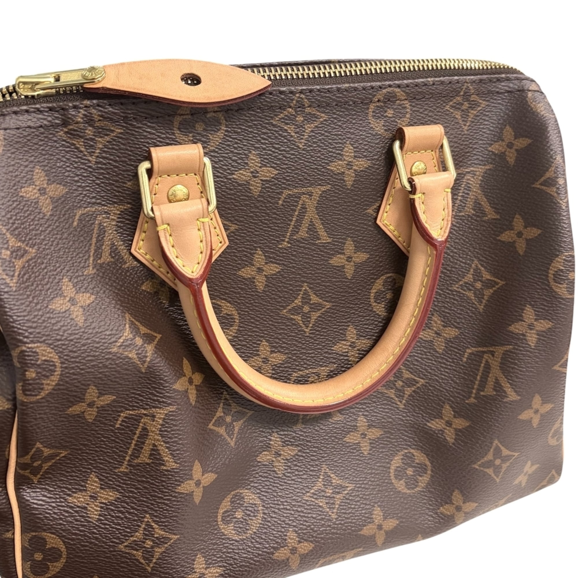 Louis Vuitton Monogram Brown Monogram Boston Bag Handbag (Pre-Owned)