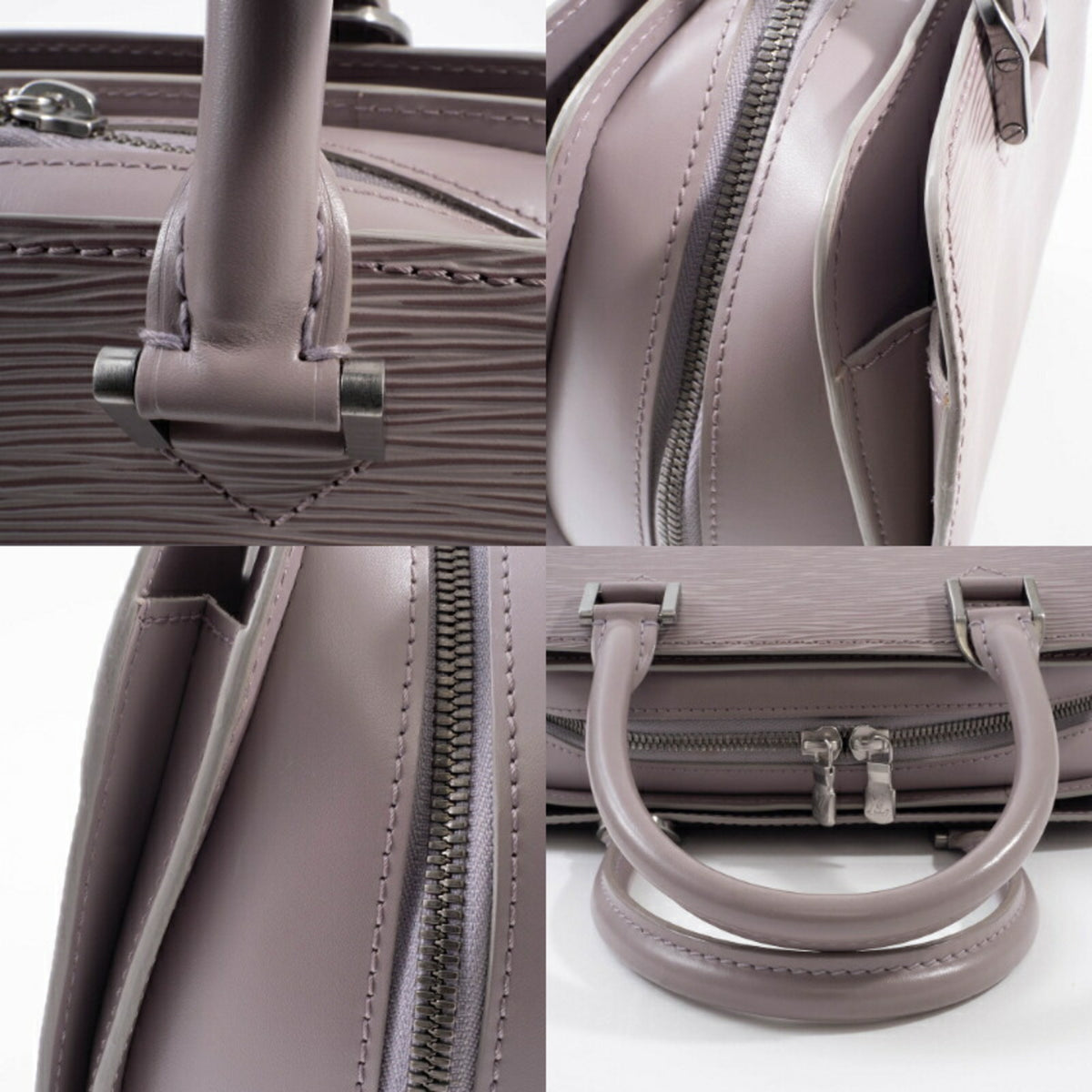 Louis Vuitton Lilac Epi Leather Handbag (Pre-Owned)