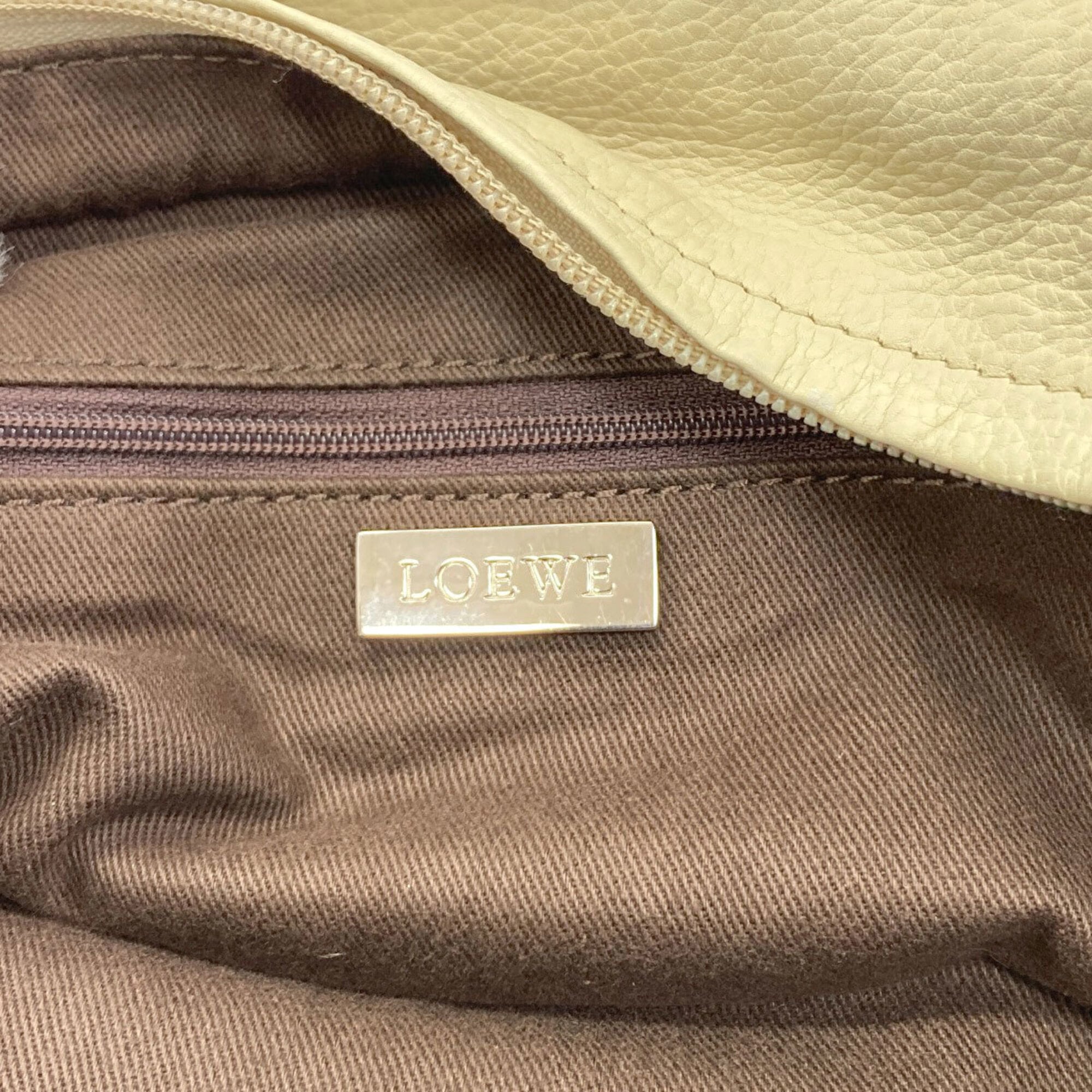 Loewe Yellow Leather Handbag (Pre-Owned)