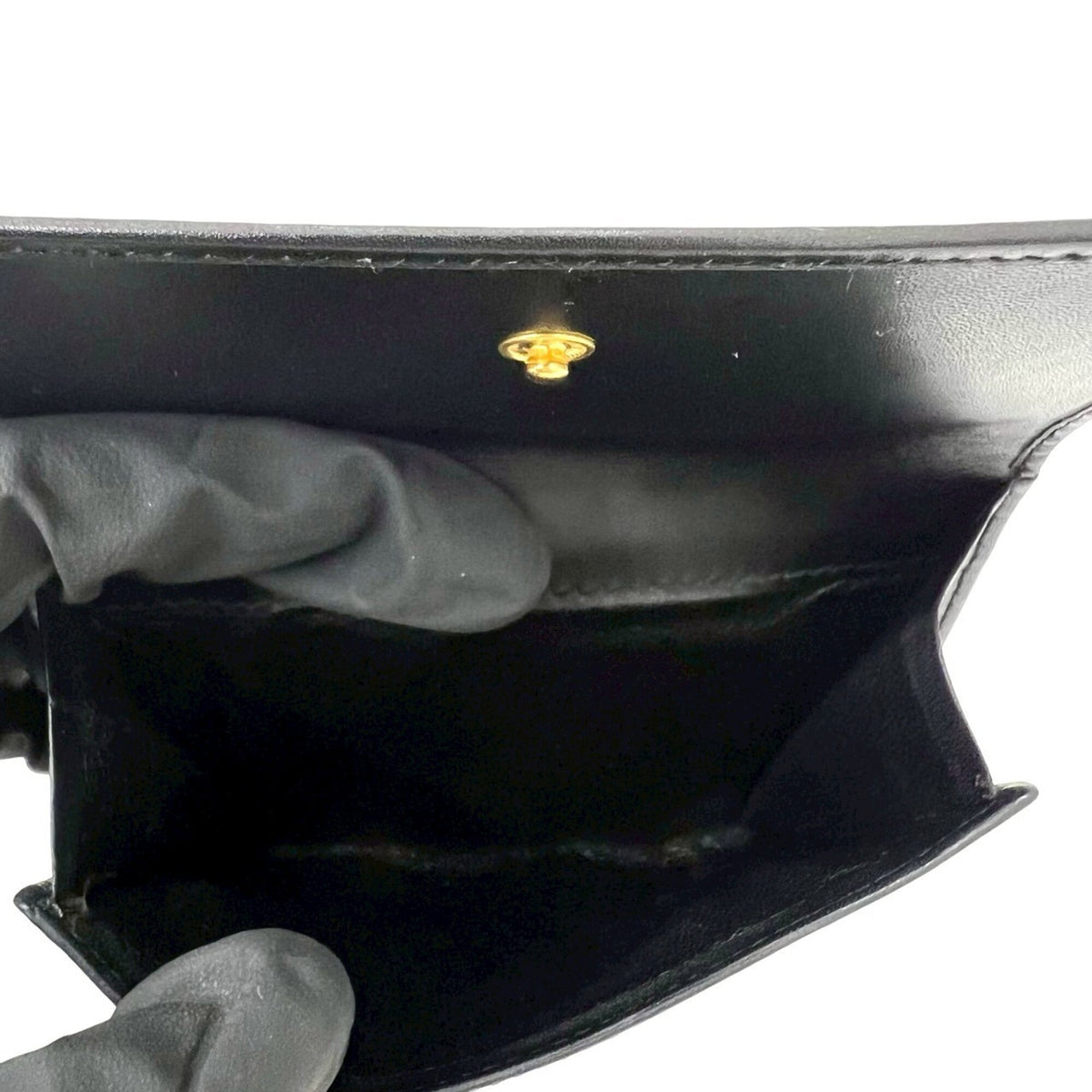 Gucci Black Leather Pvc Wallet (Bi-Fold) (Pre-Owned)