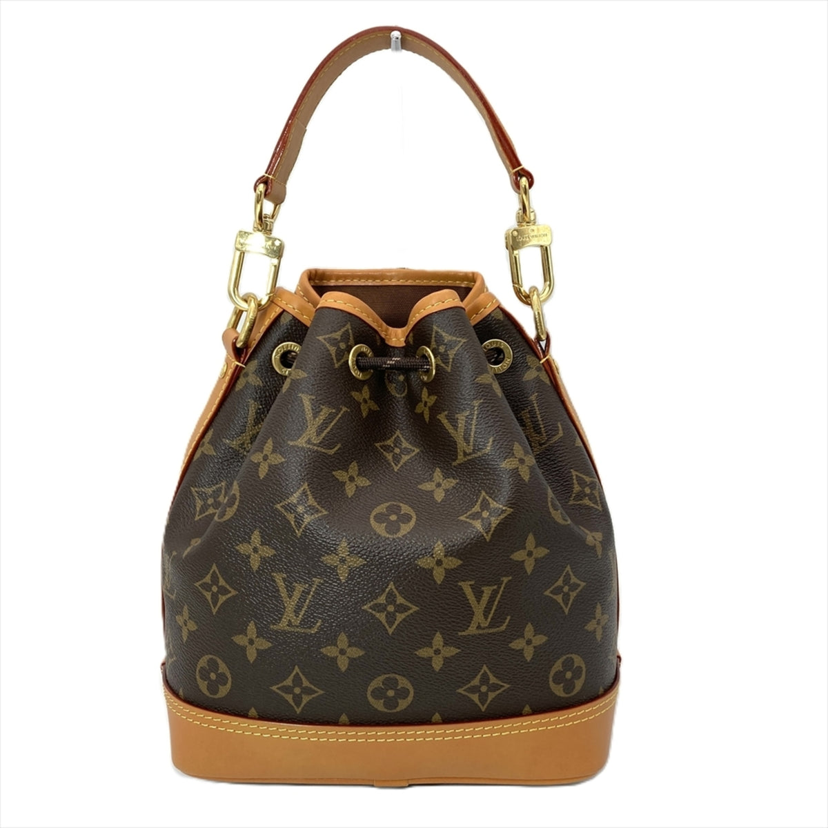 Louis Vuitton Brown Monogram Canvas Shoulder Bag (Pre-Owned)