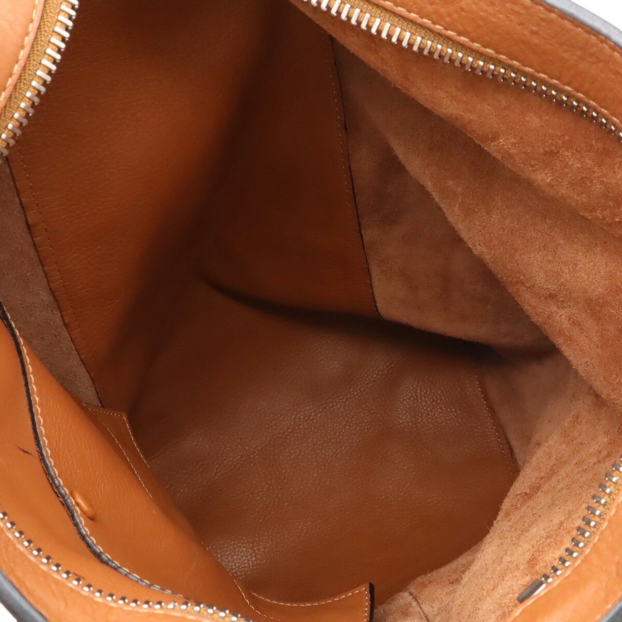 Loewe Anton Brown Leather Shoulder Bag Sling Bag (Pre-Owned)