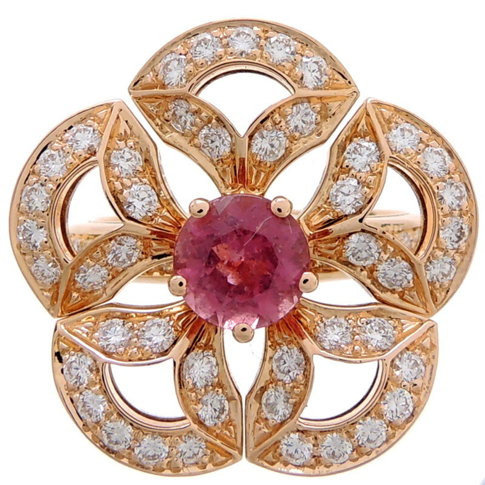Bvlgari Pink Gold (18K) Band Ring (Pre-Owned)