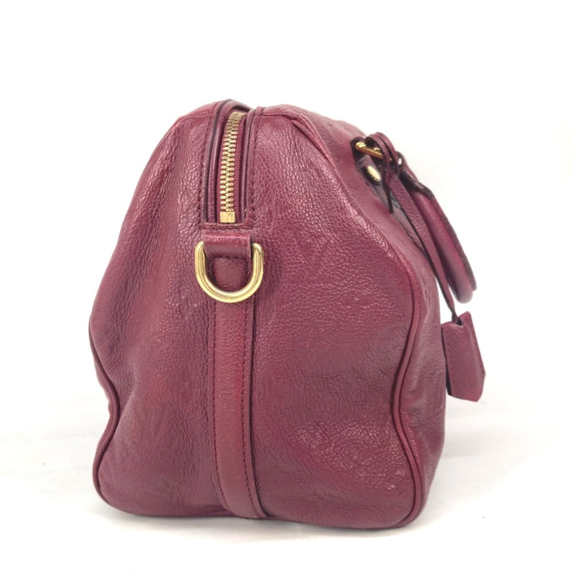 Louis Vuitton Aurore Monogram Empreinte Boston Bag Handbag Shoulder Bag (Pre-Owned)