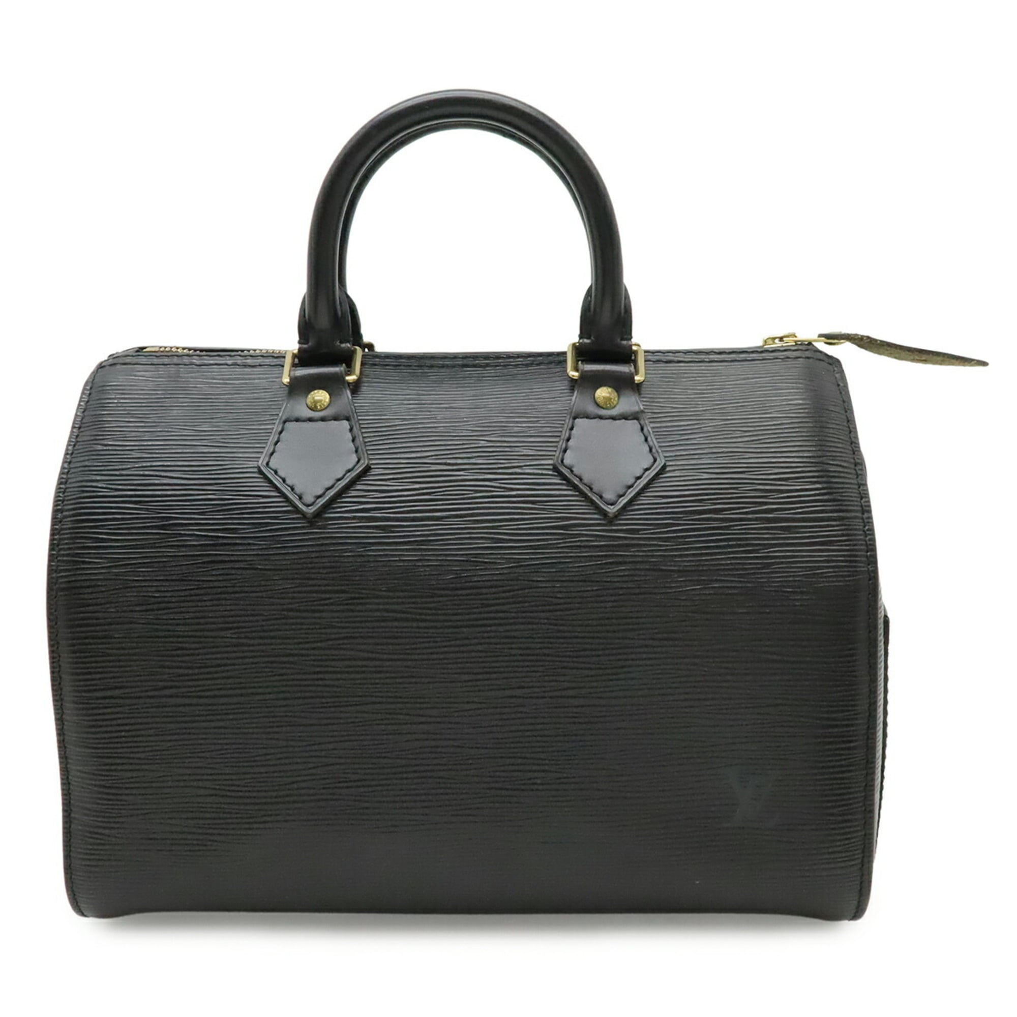 Louis Vuitton Black Noir Epi Leather Handbag (Pre-Owned)