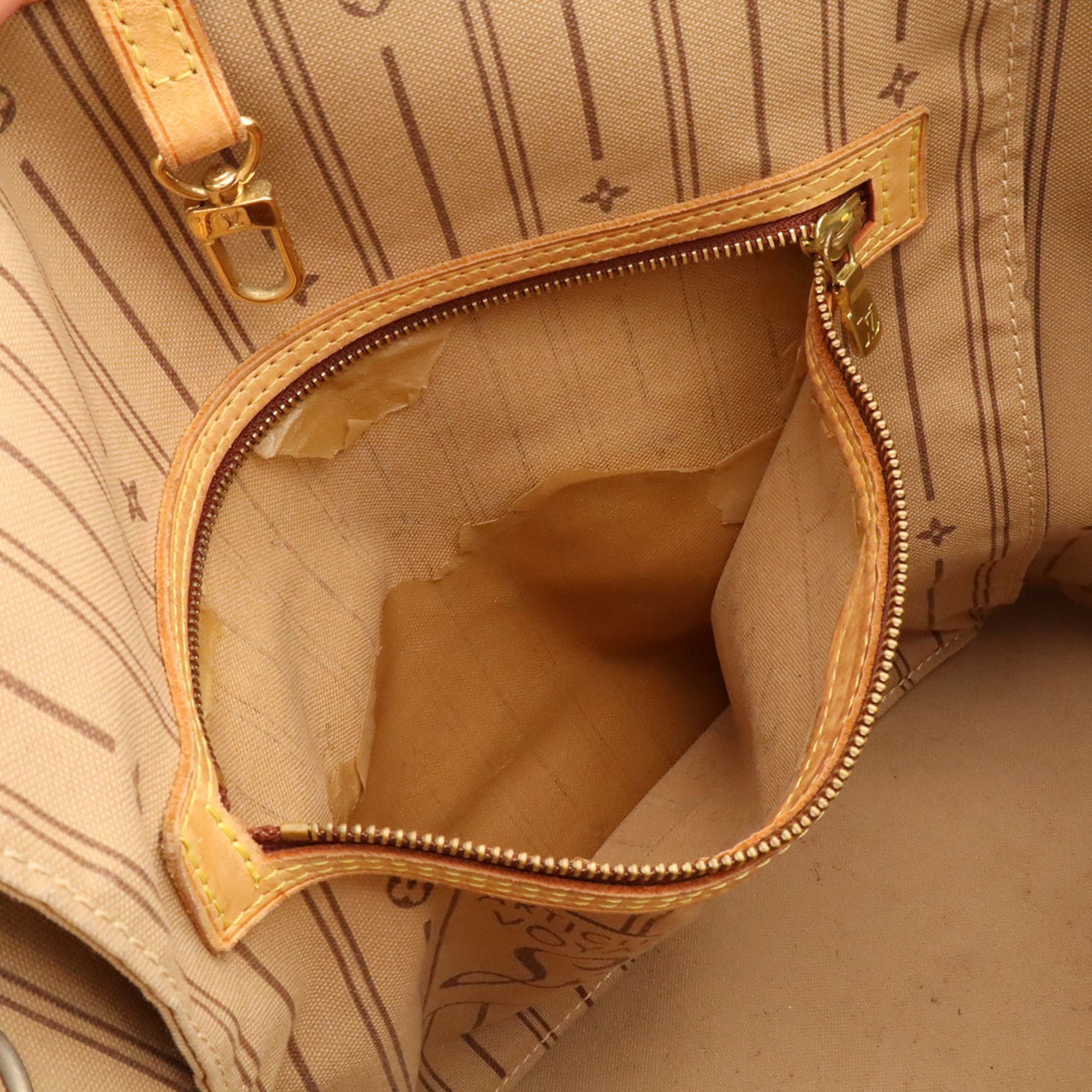 Louis Vuitton Brown Monogram Canvas Pvc Coated Canvas Shoulder Bag Tote Bag (Pre-Owned)