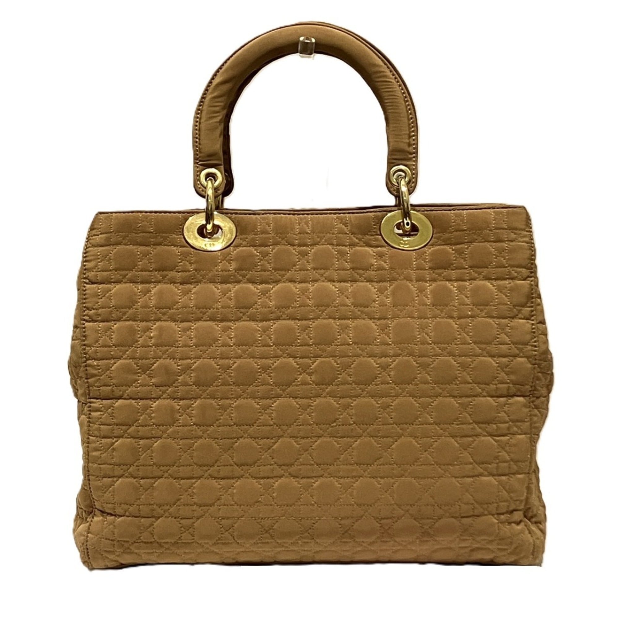 Christian Dior Brown Nylon Handbag (Pre-Owned)