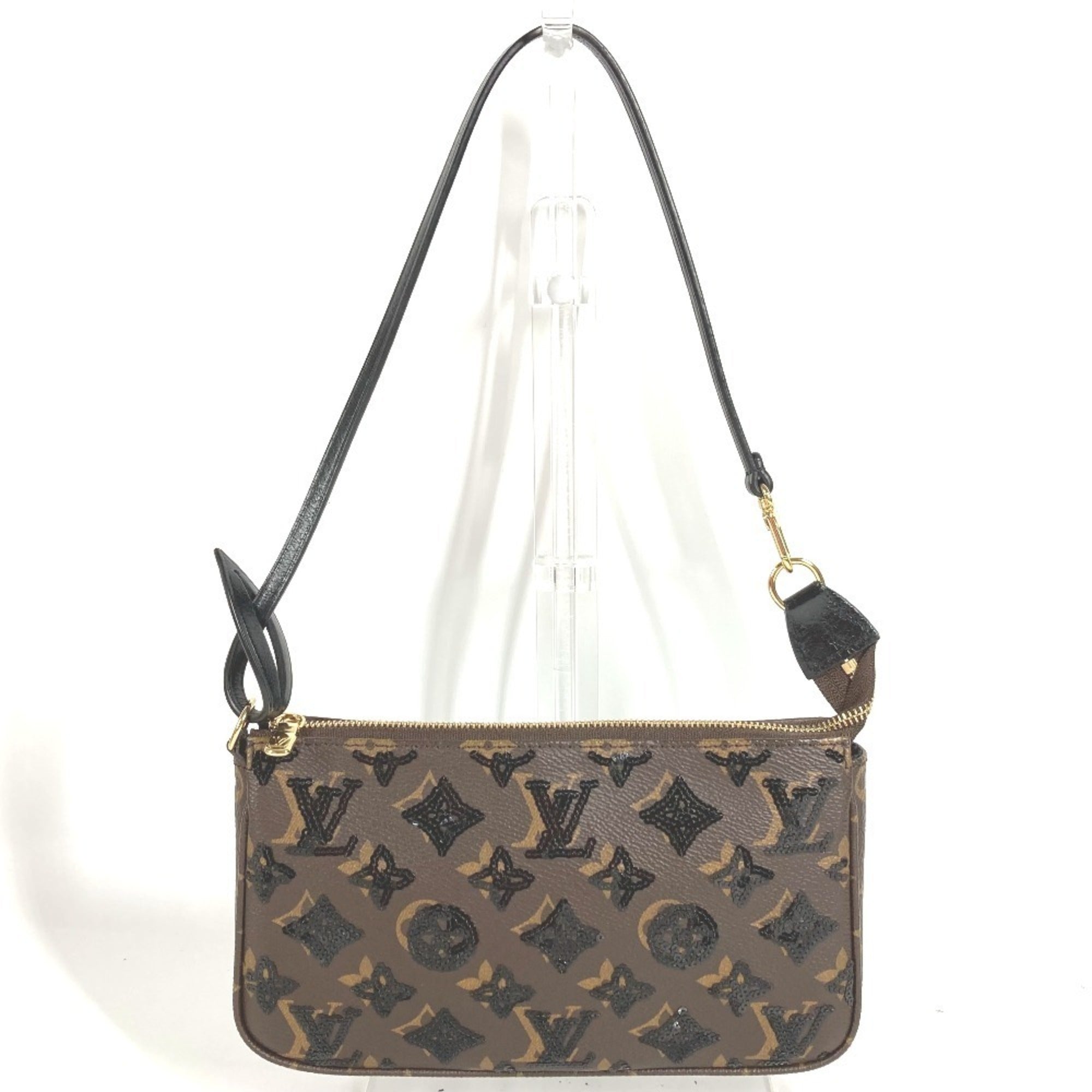 Louis Vuitton Brown Monogram Monogram Canvas Shoulder Bag (Pre-Owned)