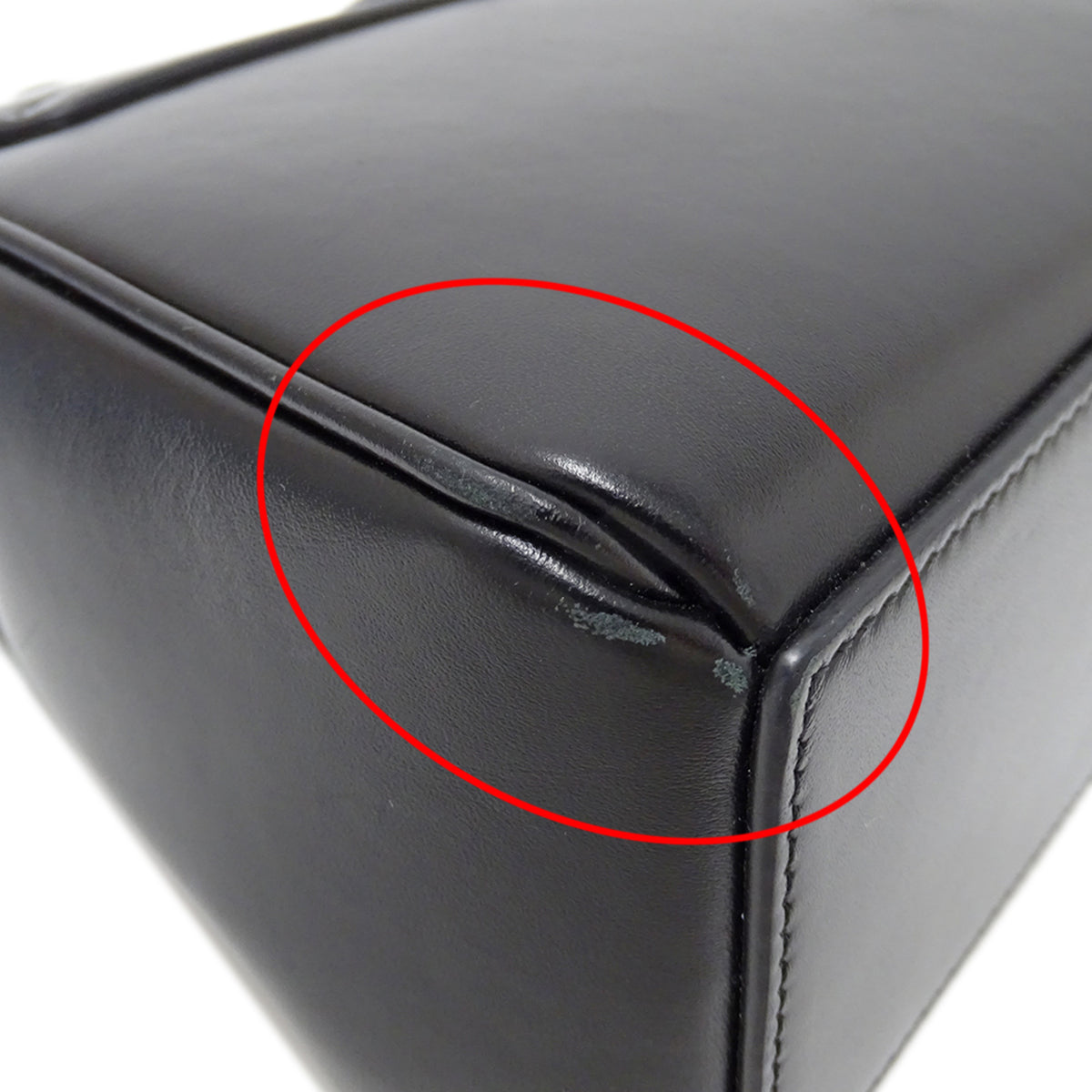 Celine Black Leather Handbag Shoulder Bag (Pre-Owned)