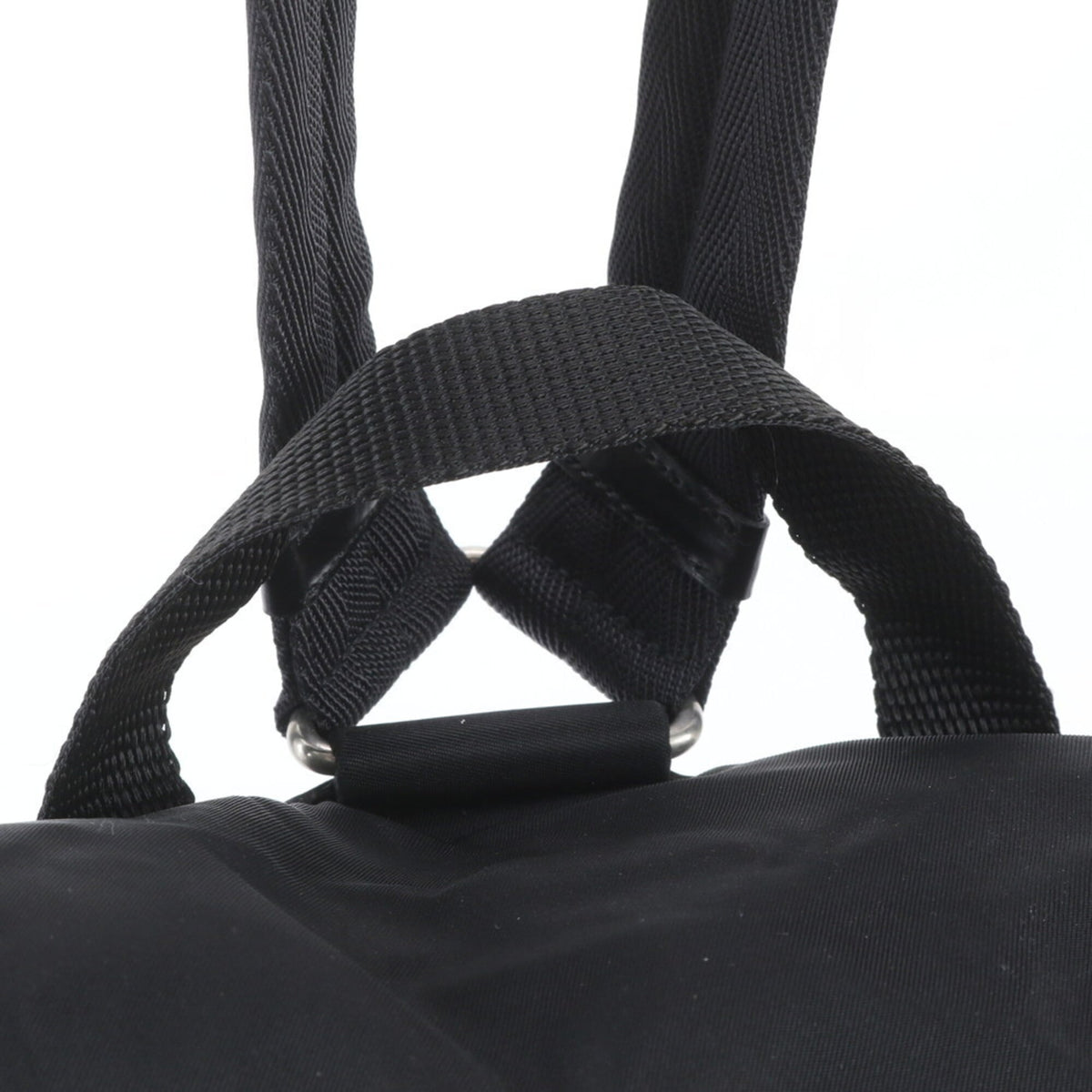 Prada Black Leather Nylon (Pre-Owned)