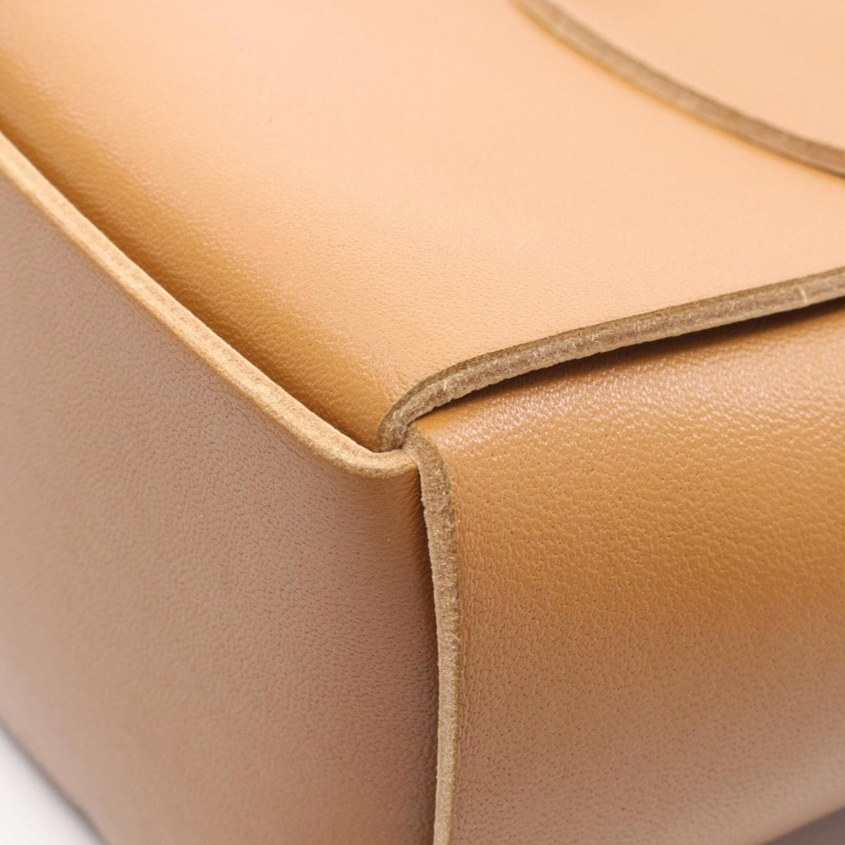 Bottega Veneta Brown Leather Handbag Pouch Tote Bag (Pre-Owned)