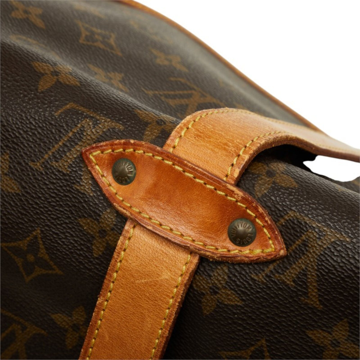 Louis Vuitton Monogram Brown Pvc Leather Shoulder Bag (Pre-Owned)