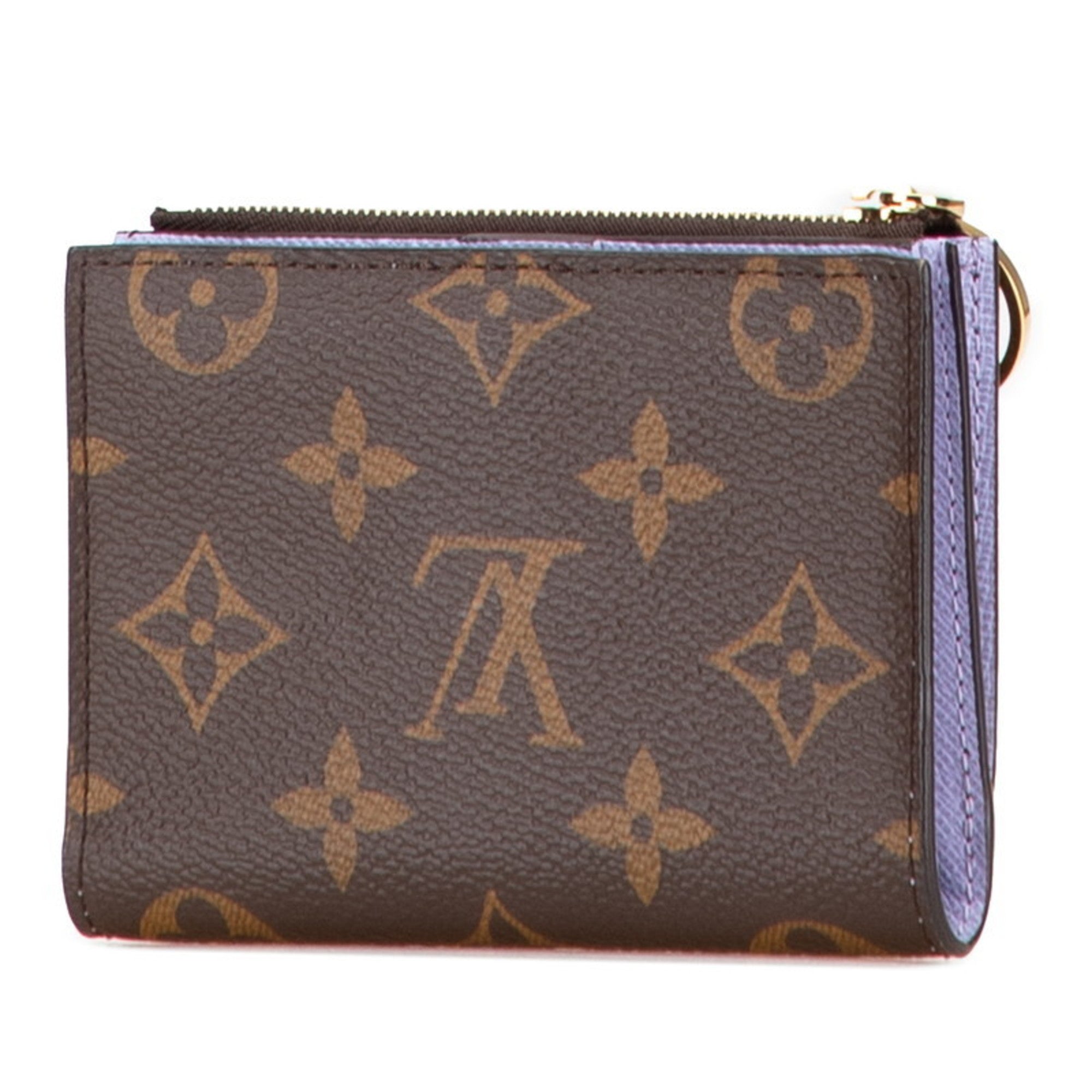 Louis Vuitton Monogram Brown Pvc Leather Wallet (Bi-Fold) (Pre-Owned)