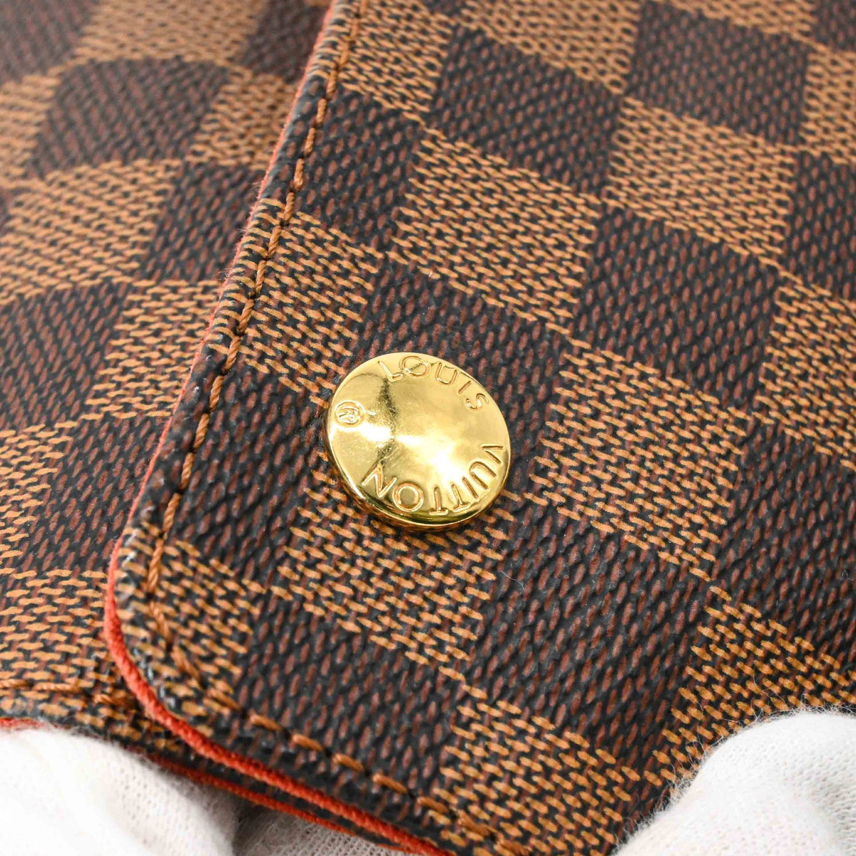 Louis Vuitton Damier Brown Damier Canvas Shoulder Bag (Pre-Owned)