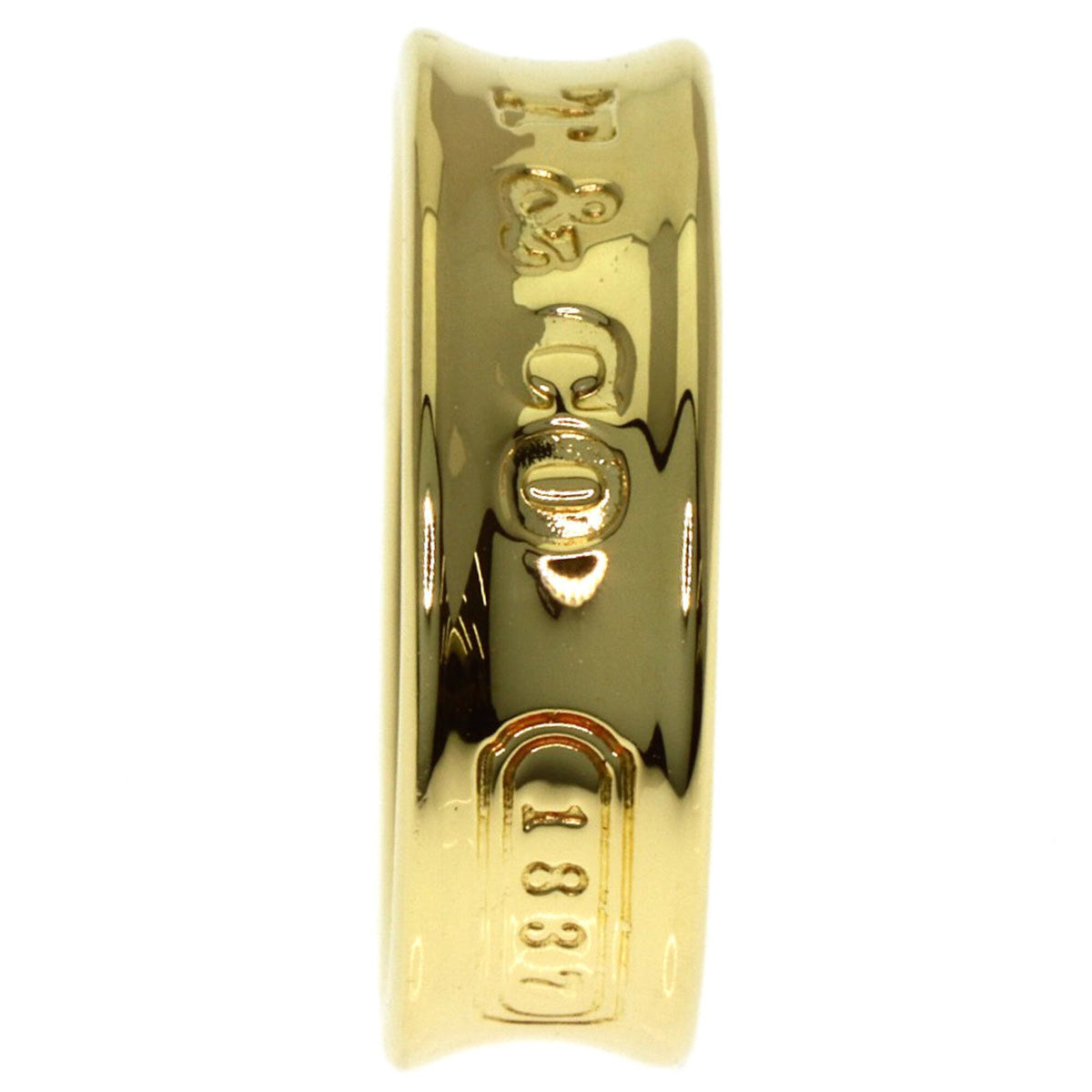 Tiffany Yellow Gold (18K) Band Ring (Pre-Owned)