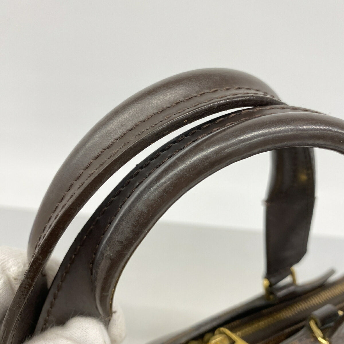 Louis Vuitton Ebene Handbag (Pre-Owned)