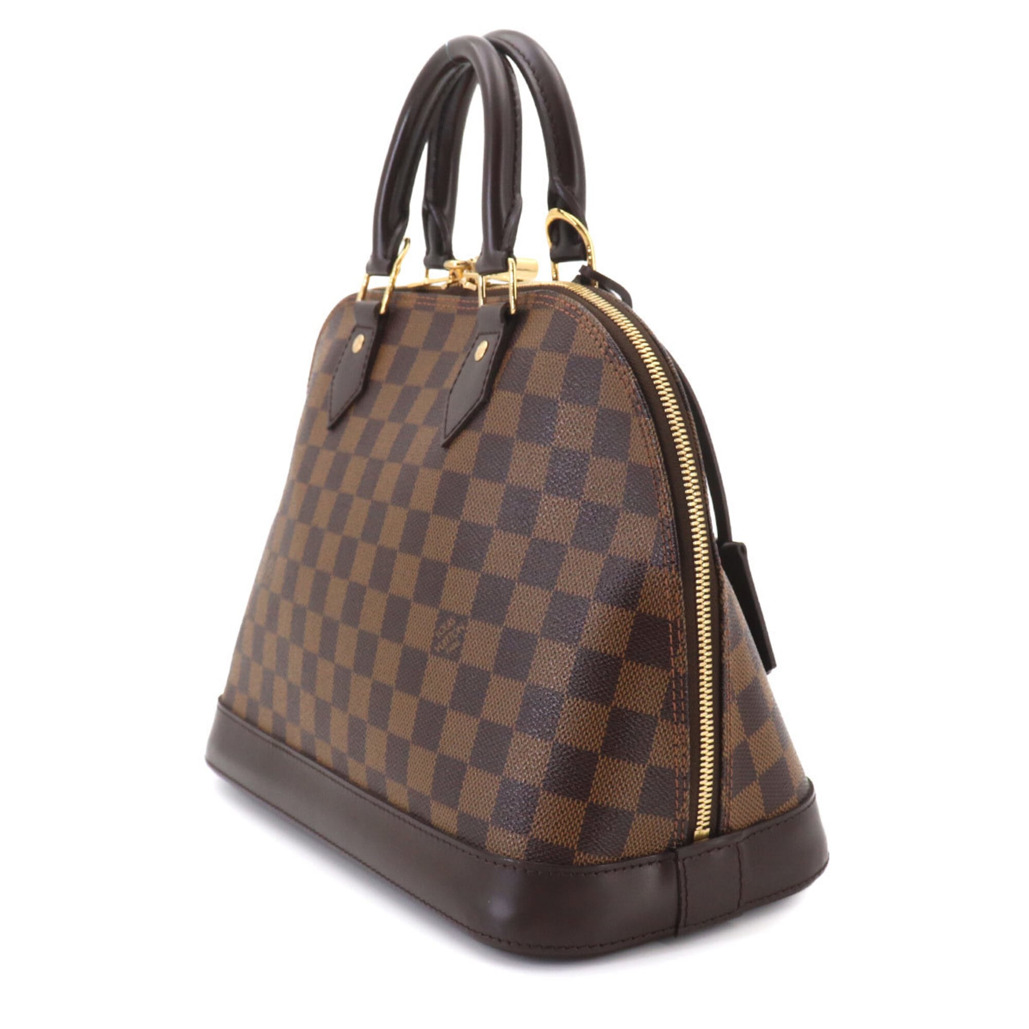 Louis Vuitton Brown Damier Canvas Ebene Damier Canvas Handbag (Pre-Owned)